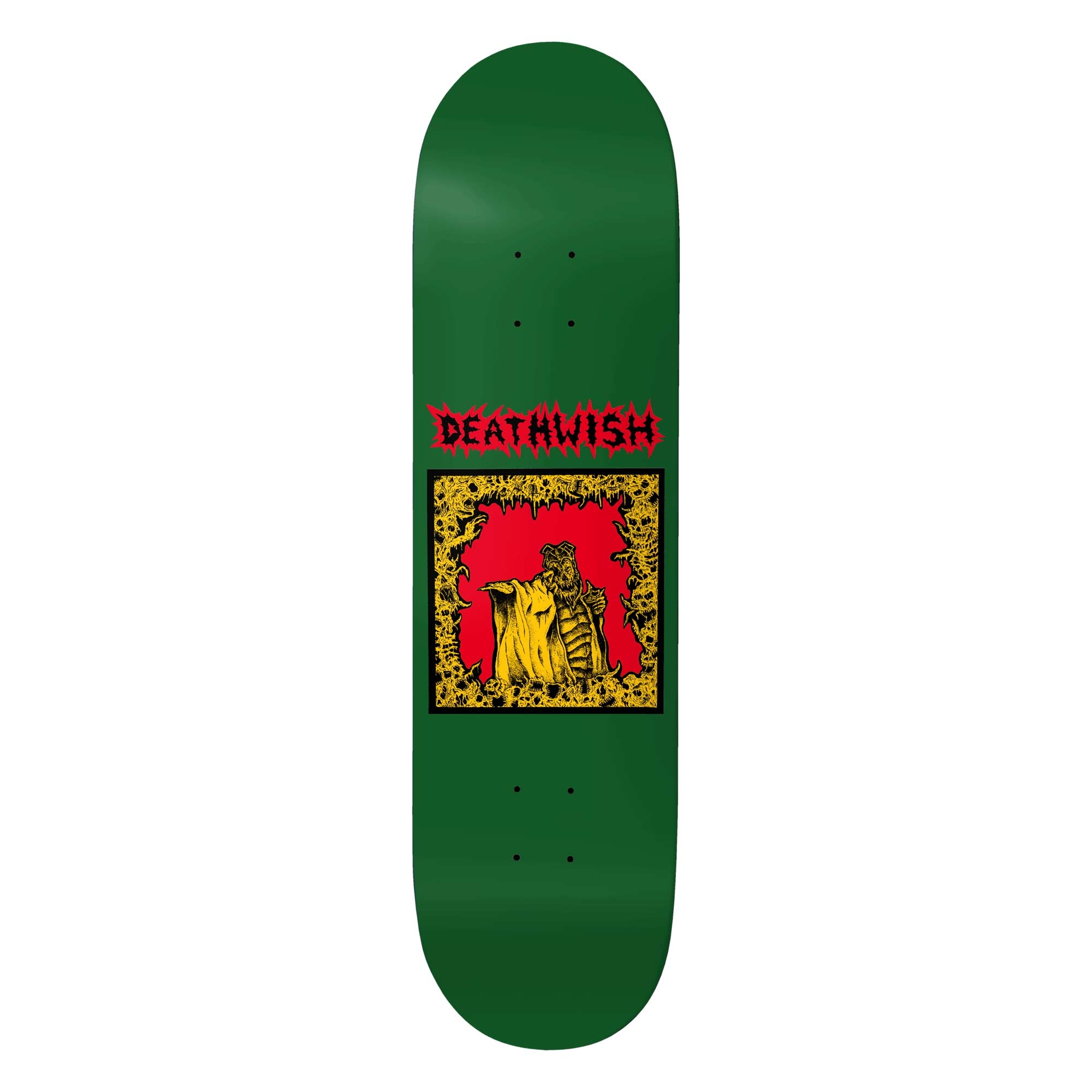 DEATHWISH Deck MIND WARS PD 8.25, green 8.2''