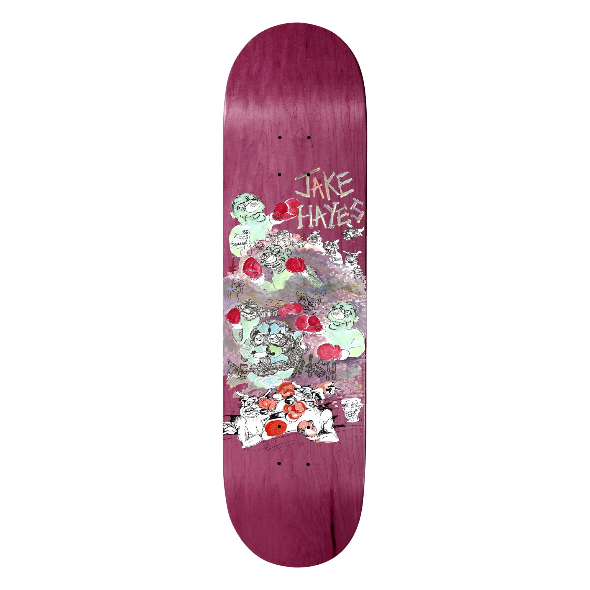 DEATHWISH Deck MICE & MEN JH 8.125, purple 8.1''