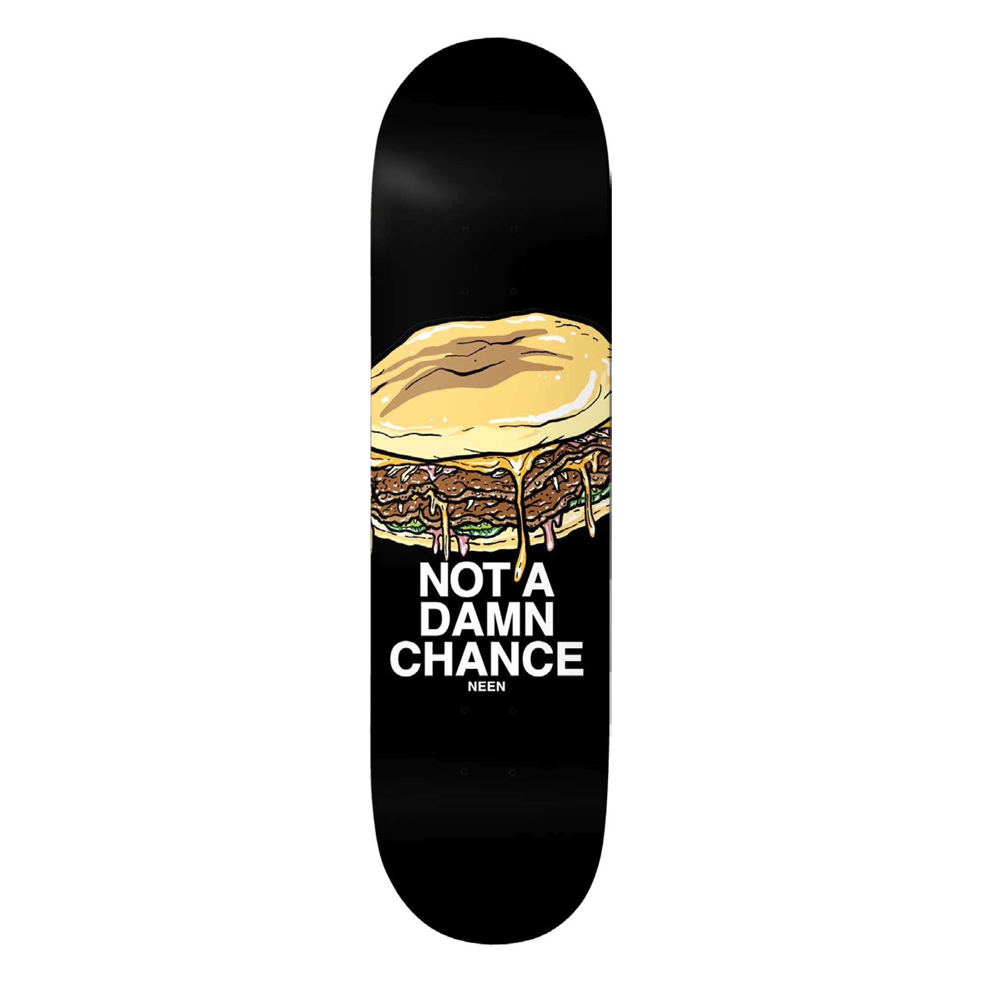 DEATHWISH Deck NADC TWIN NW 8.25, black 8.2''