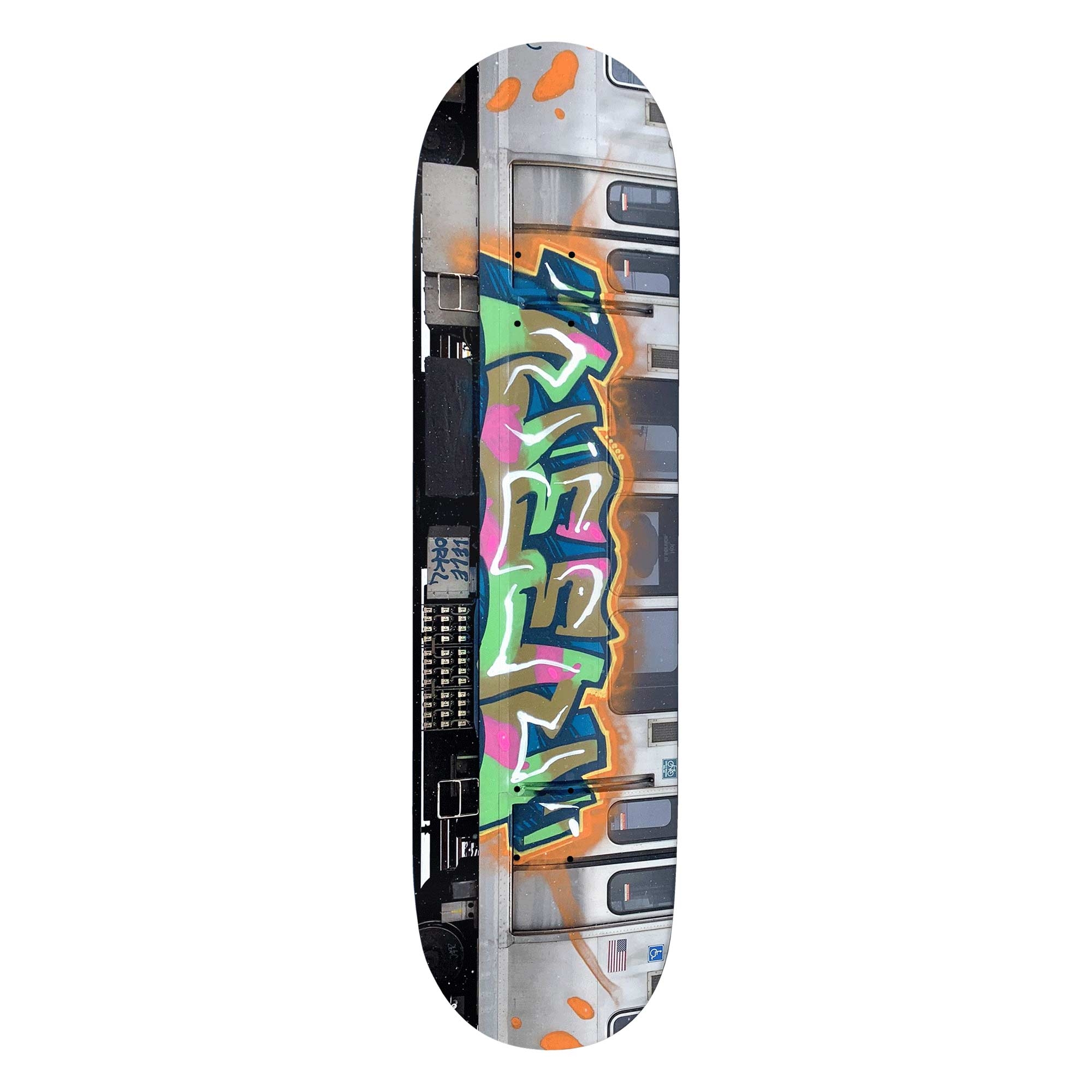 DEATHWISH Deck NEEN L TRAIN NW 8.0, assorted 8.0''