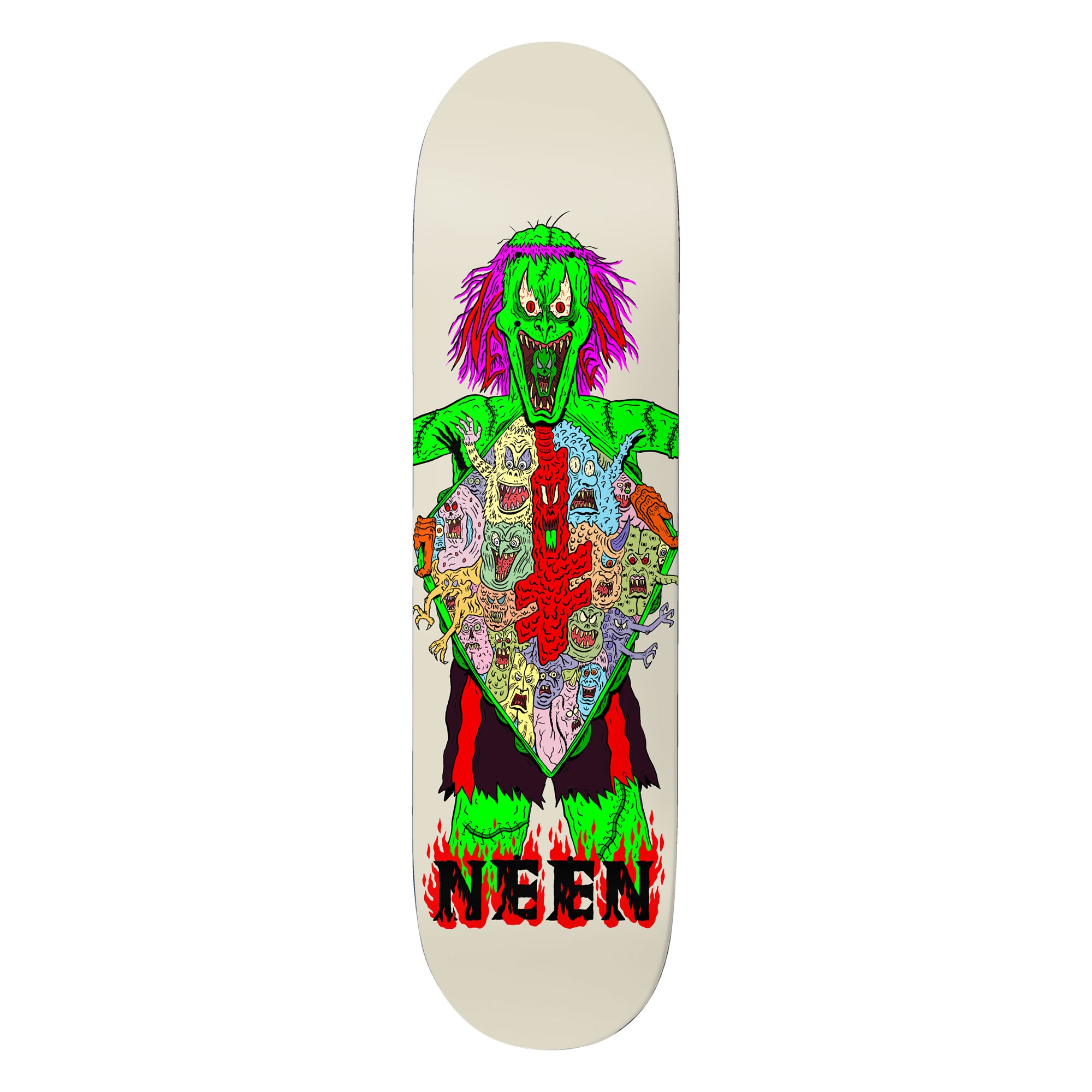 DEATHWISH Deck NIGHTMARE CITY NW 8.0, assorted 8.0''