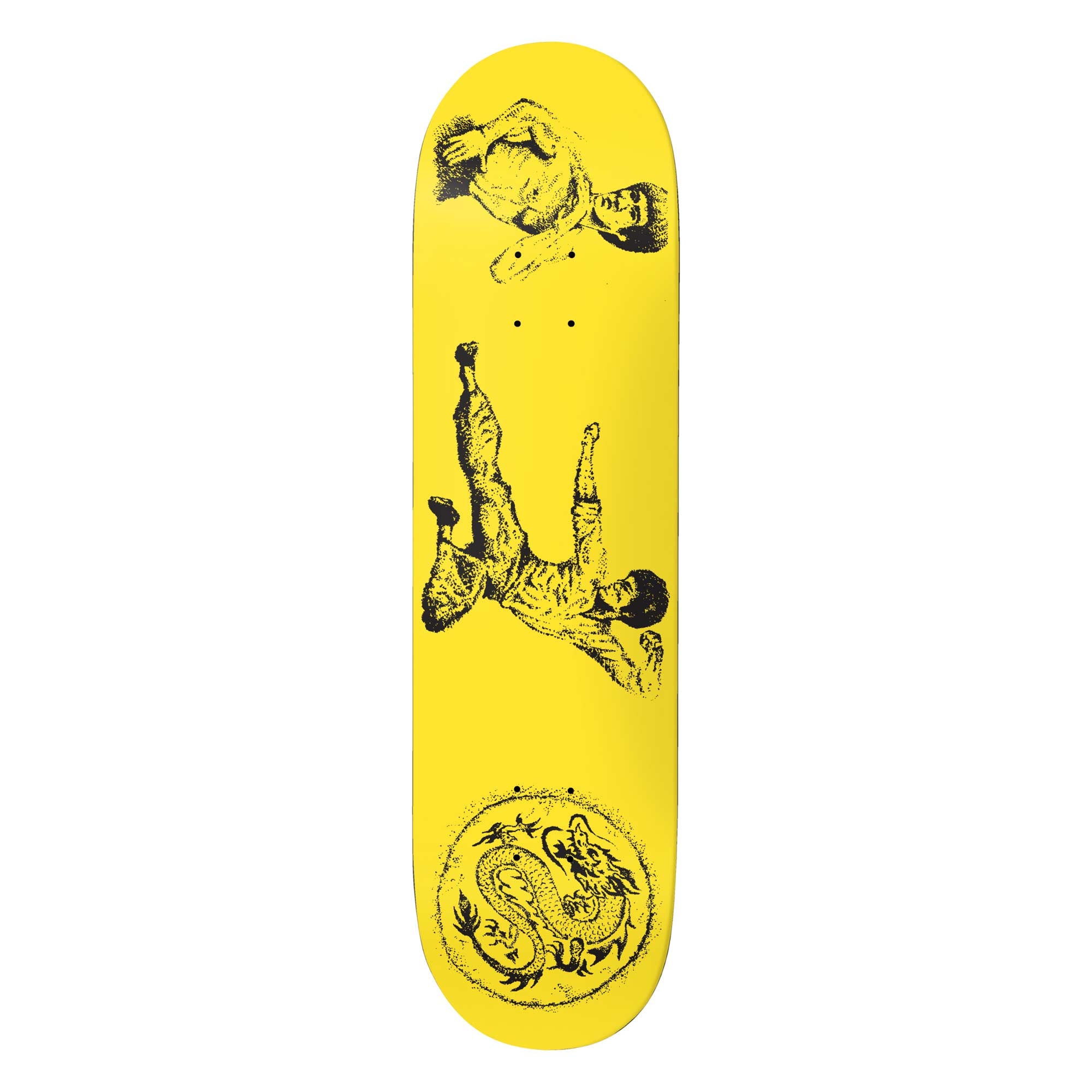 DEATHWISH Deck SELF KNOWLEDGE JH 8.25, yellow 8.2''