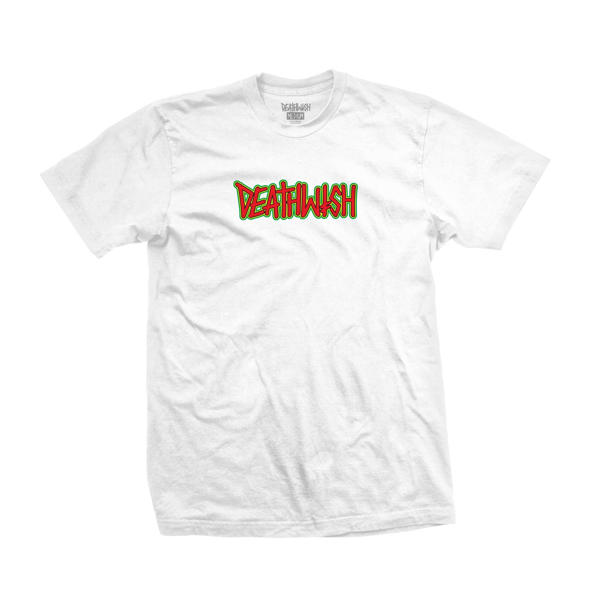 DEATHWISH T-Shirt DEATHSPRAY BRAINS white