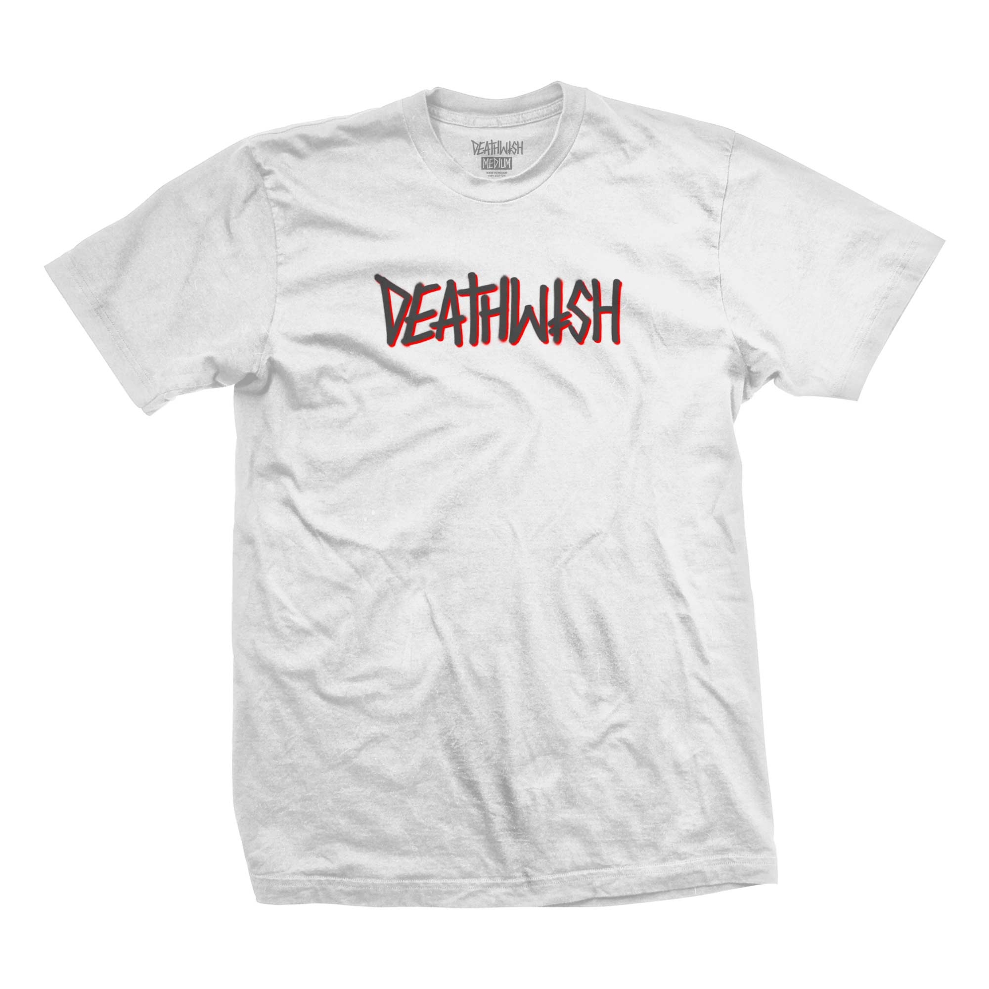 DEATHWISH T-Shirt DEATHSPRAY white/grey