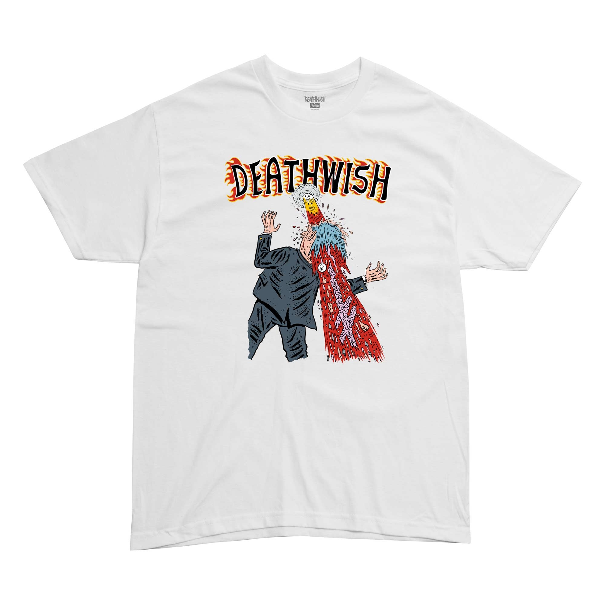 DEATHWISH T-Shirt HOMICIDE white