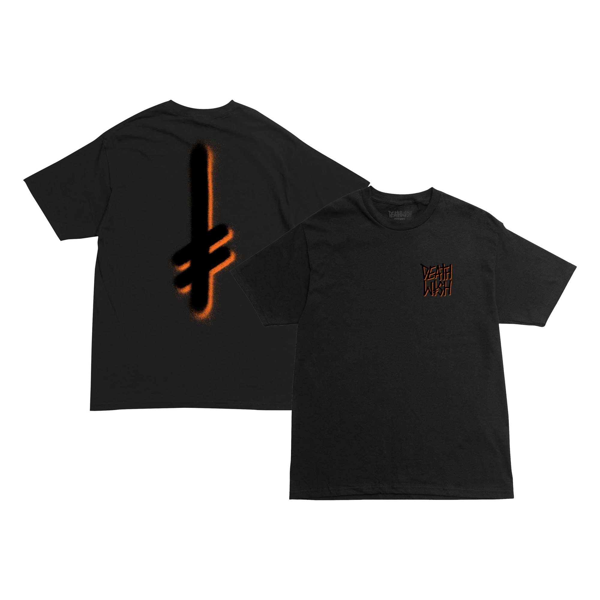 DEATHWISH T-Shirt THE TRUTH black/orange