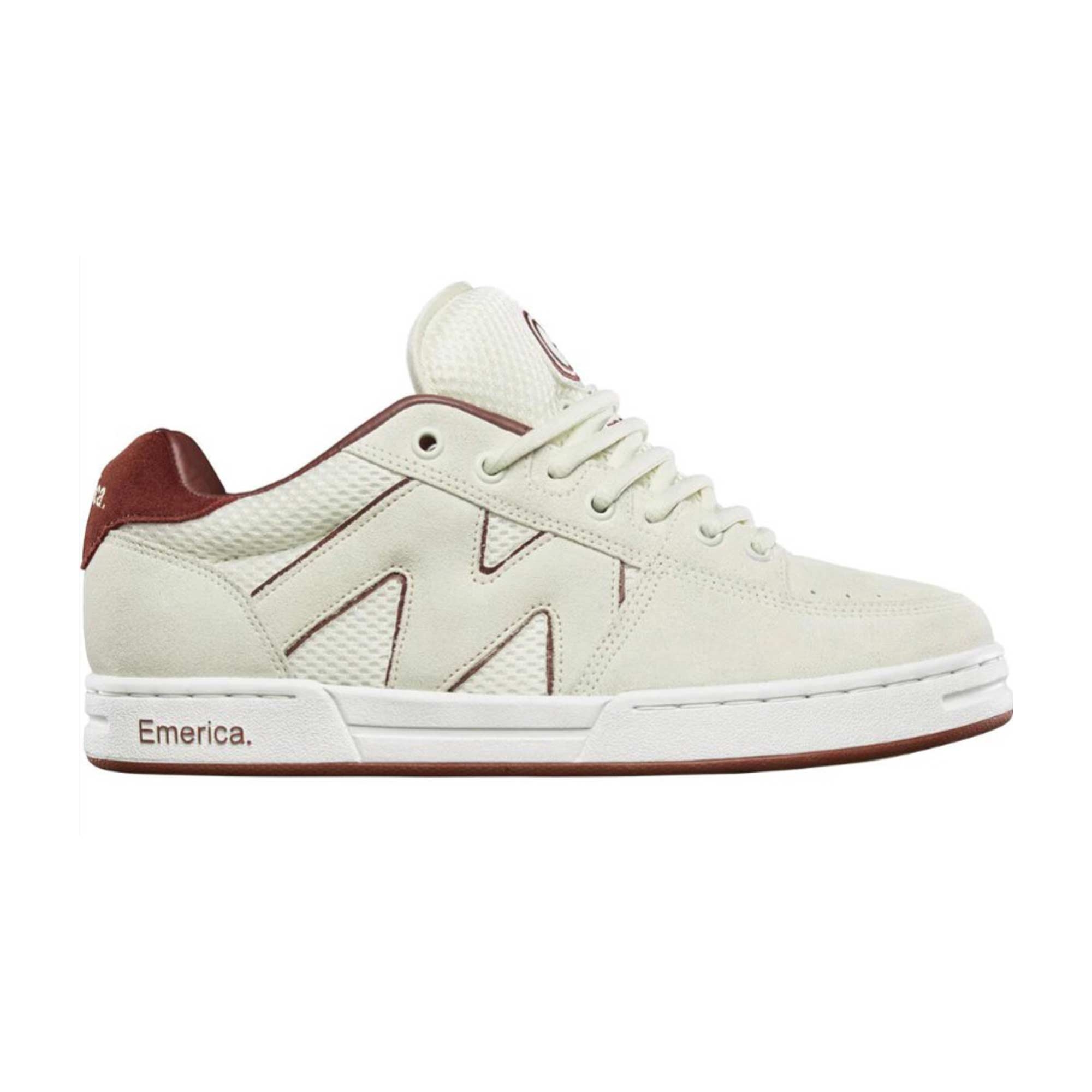 EMERICA Shoe OG-1 whi/bur white/burgundy