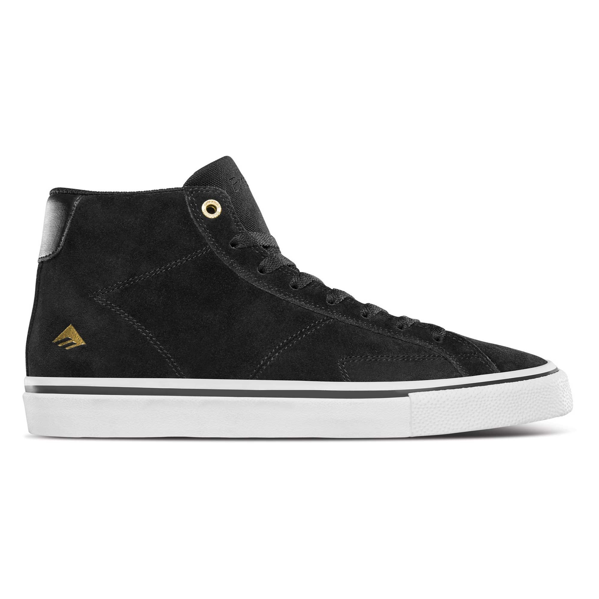 EMERICA Shoe OMEN HI bla/whi/gol black/white/gold