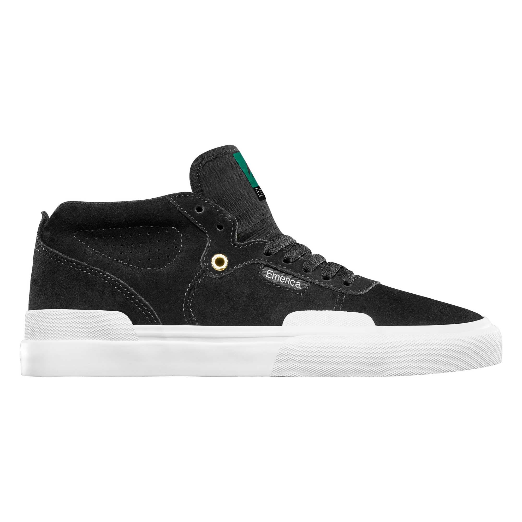 EMERICA Shoe PILLAR bla/whi/gol black/white/gold