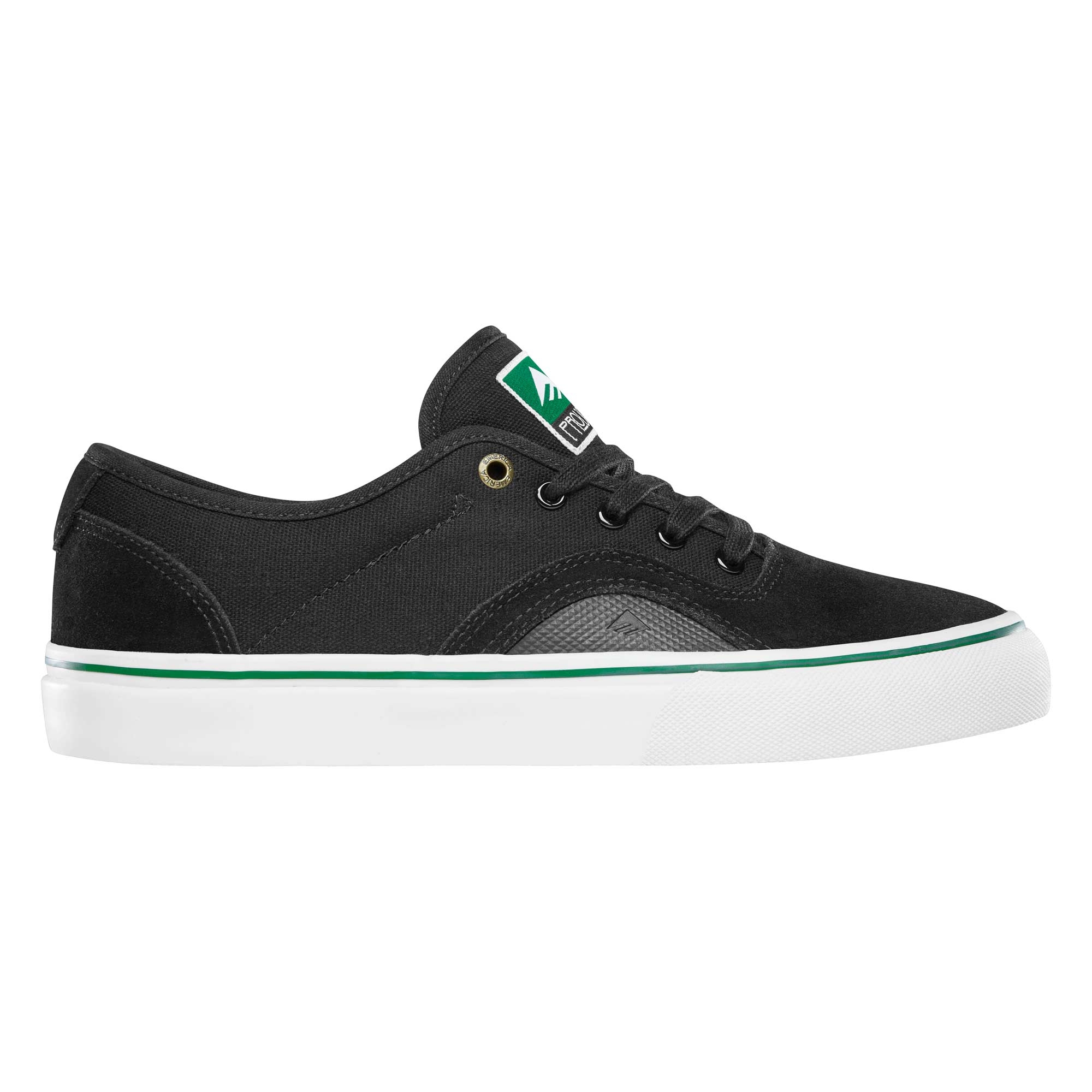 EMERICA Shoe PROVOST G6 bla/whi/gol black/white/gold