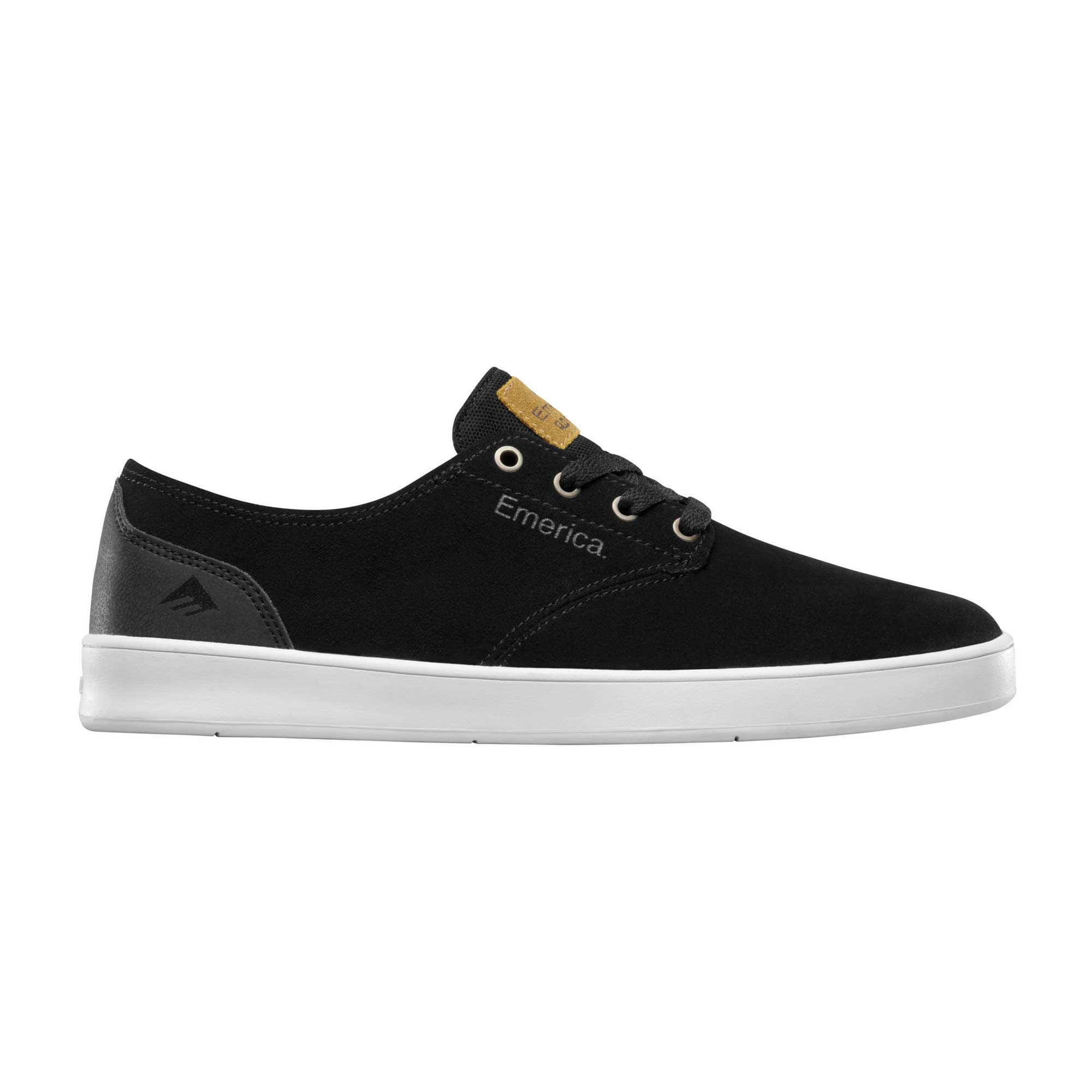 EMERICA Shoe THE ROMERO LACED bla/bla/whi black/black/white