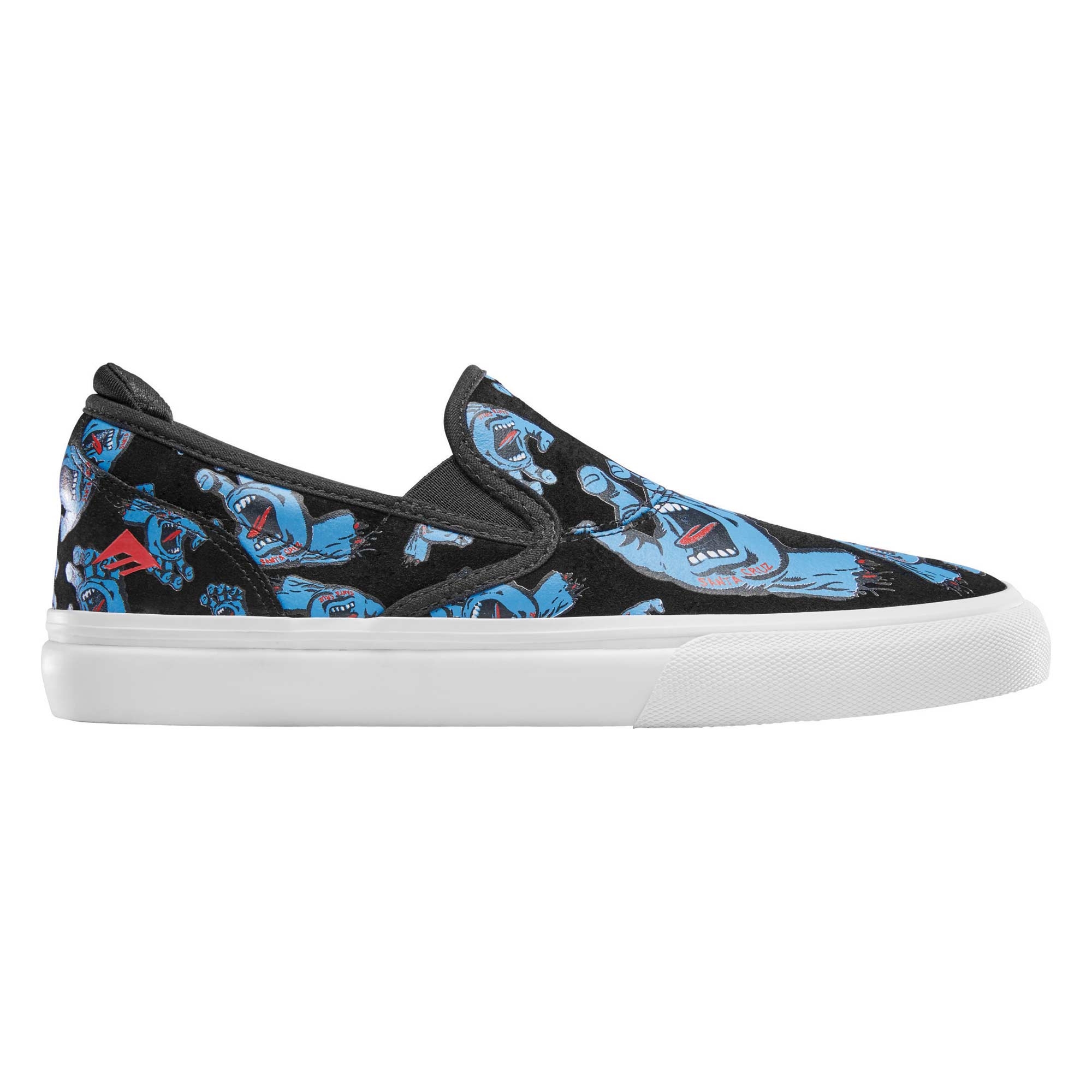 EMERICA Shoe WINO G6 SLIP-ON X SANTA CRUZ blu/bla/whi blue/black/white