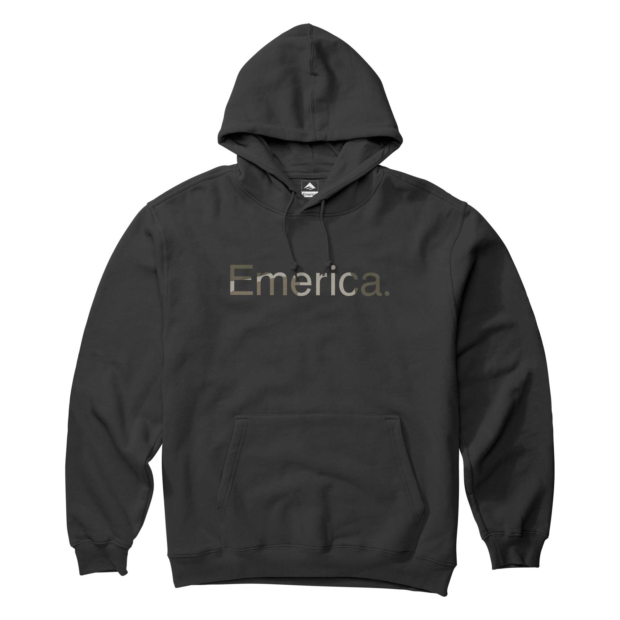 EMERICA Sweat PURE LOGO HOODIE black/camo