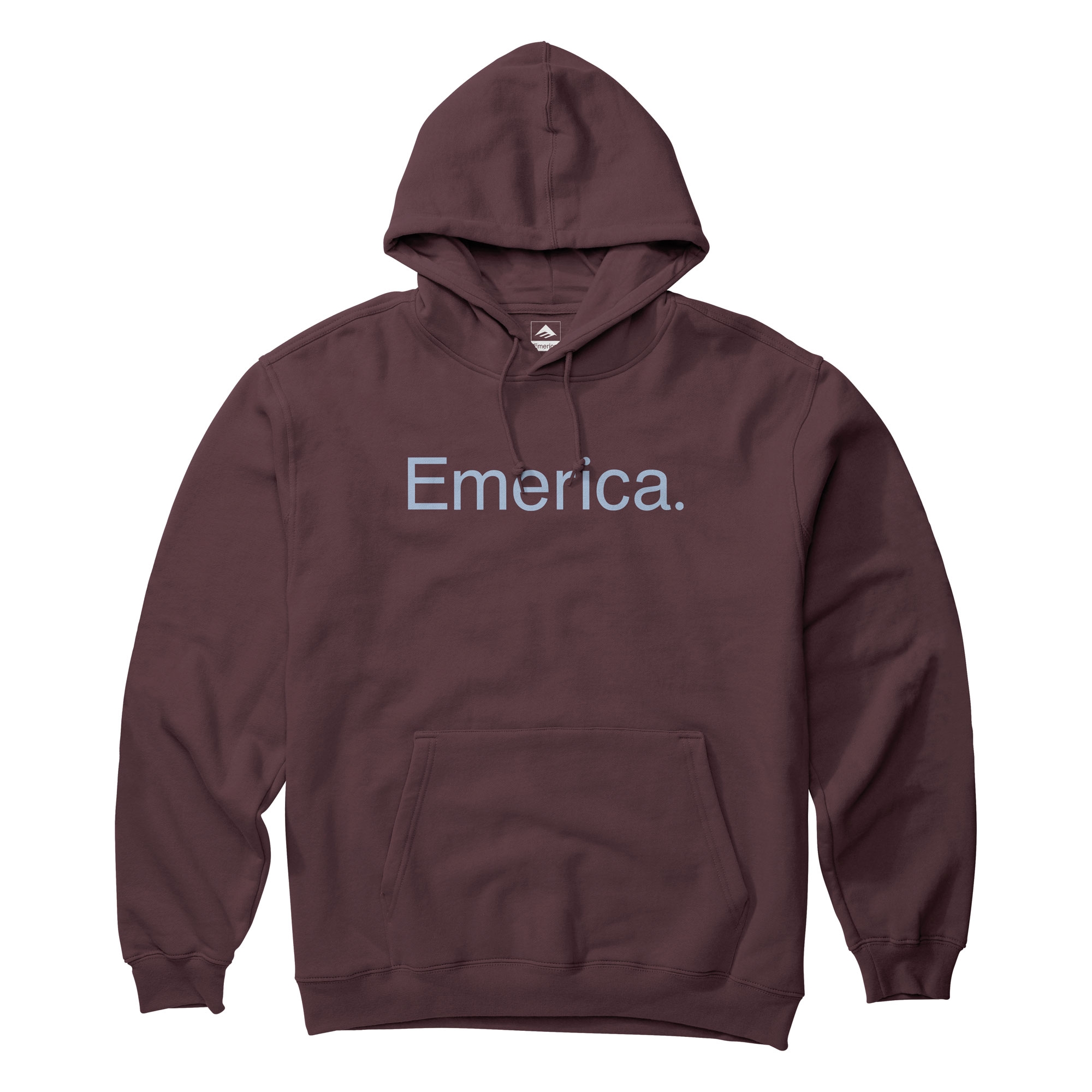 EMERICA Sweat PURE LOGO HOODIE burgundy