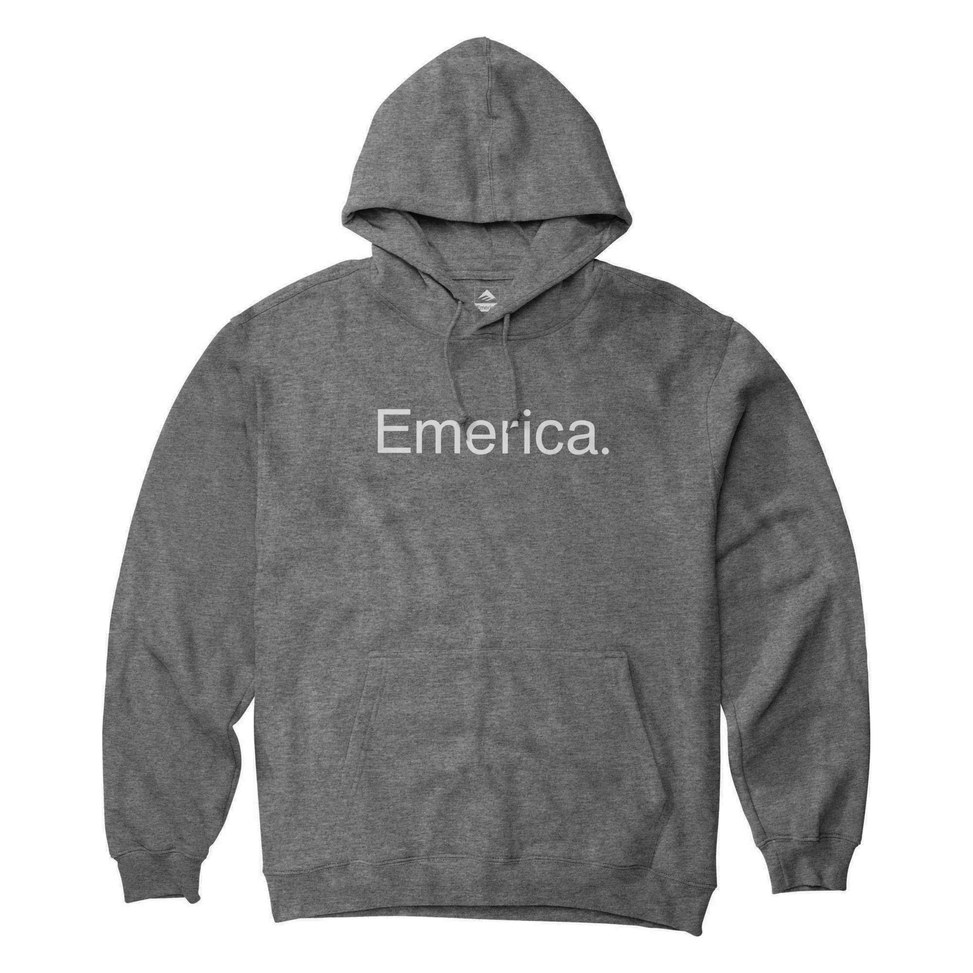 EMERICA Sweat PURE LOGO HOODIE dark charcoal