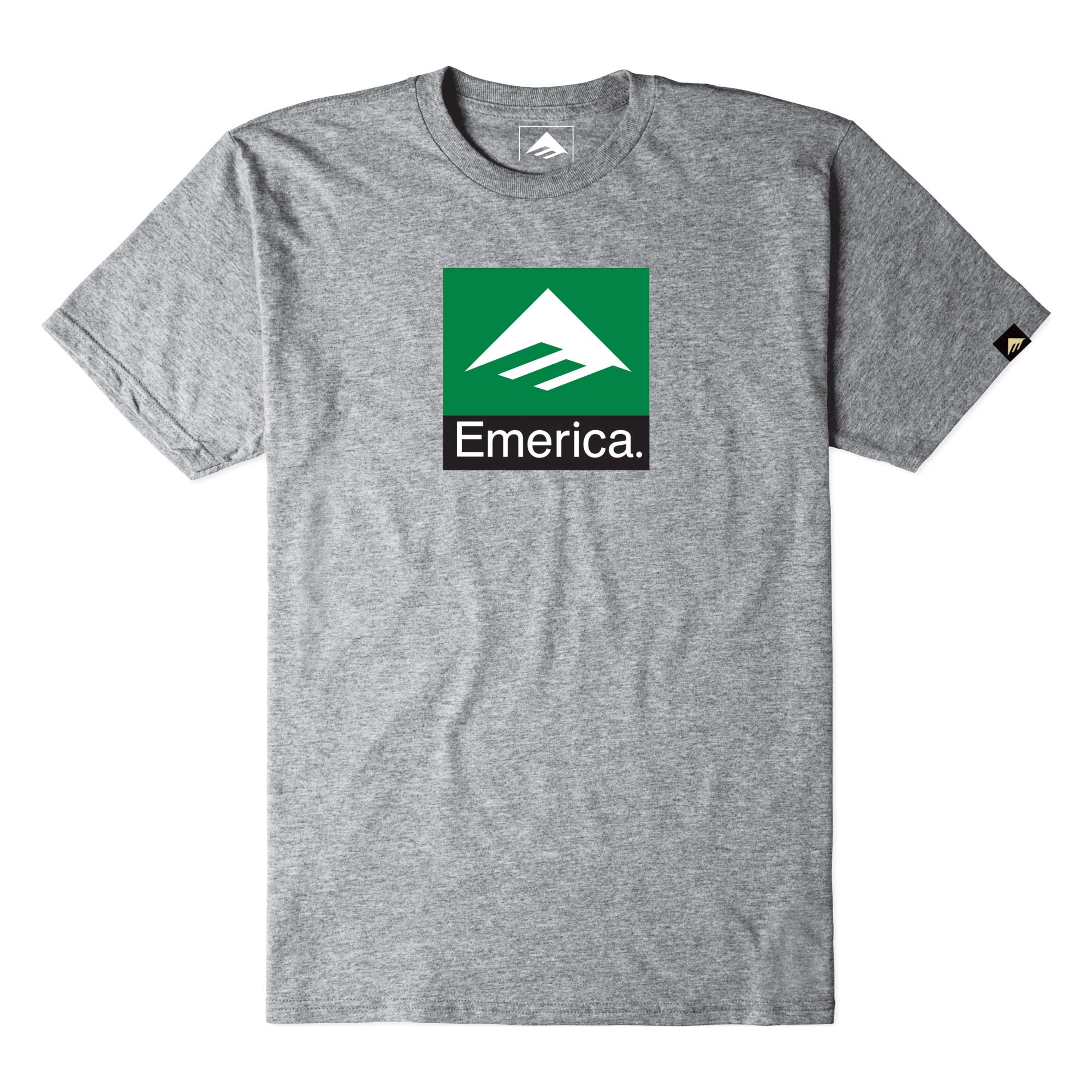 EMERICA T-Shirt CLASSIC COMBO charcoal/heather