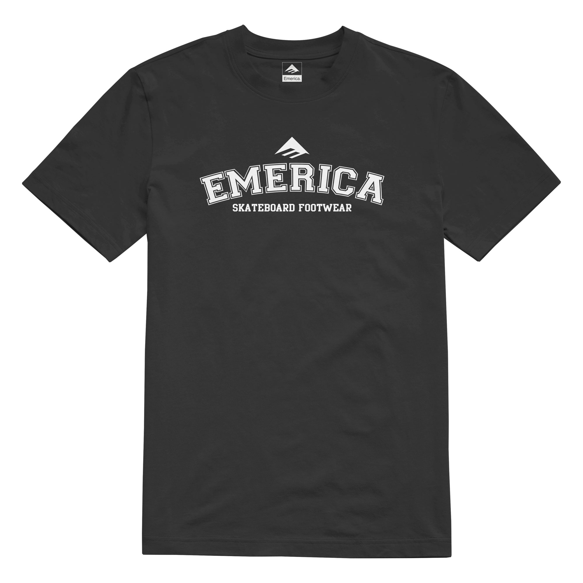 EMERICA T-Shirt COLLEGIATE black
