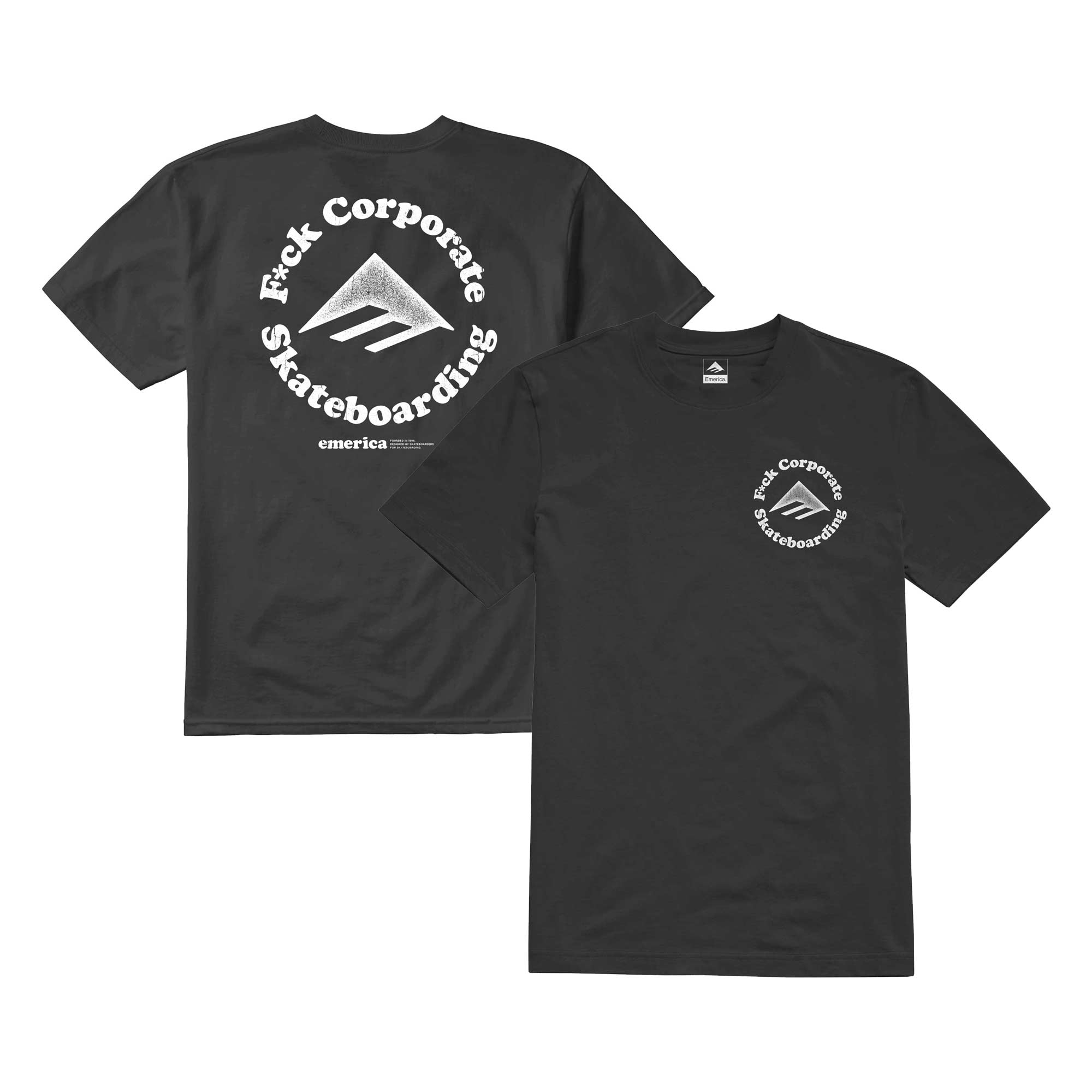 EMERICA T-Shirt EFF CORPORA 2 black