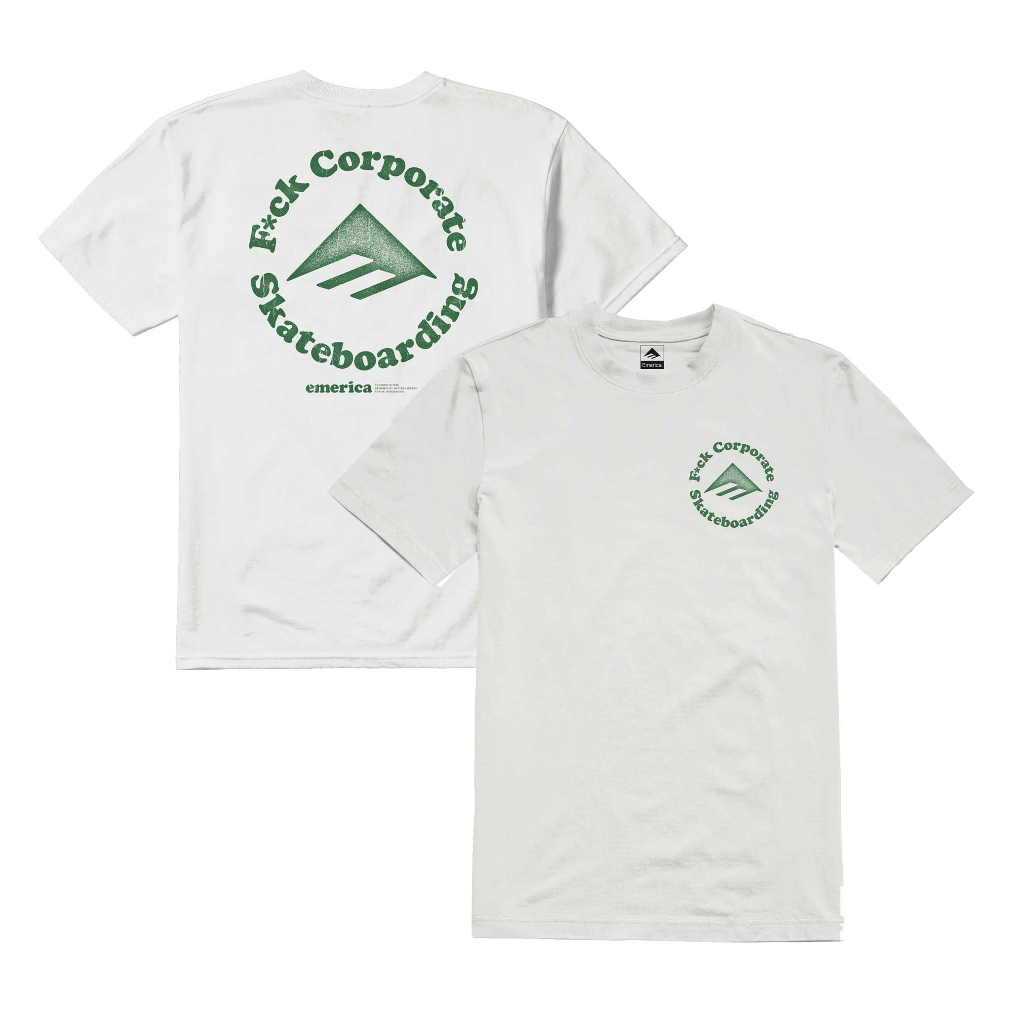 EMERICA T-Shirt EFF CORPORA 2 white