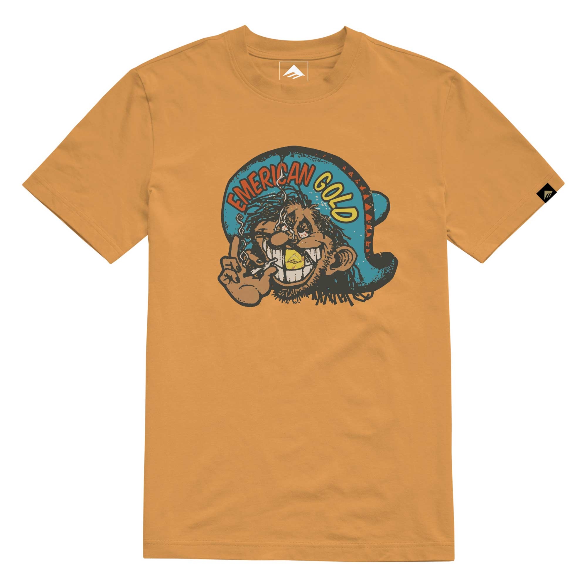 EMERICA T-Shirt EMERICAN GOLD SS gold