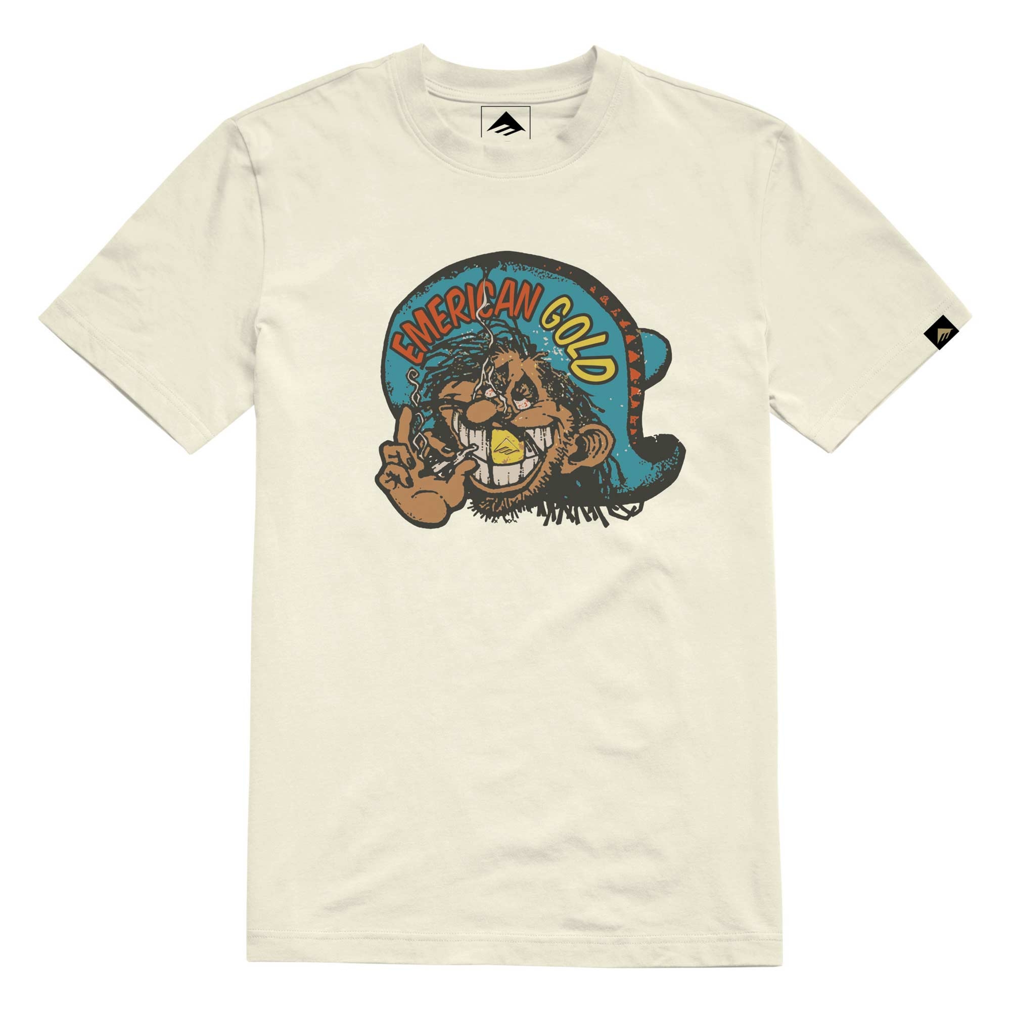 EMERICA T-Shirt EMERICAN GOLD SS natural