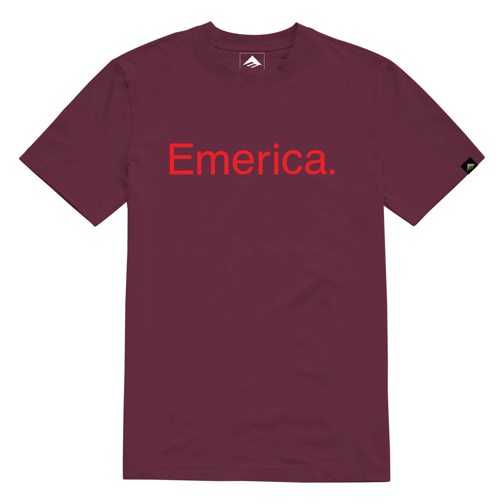 EMERICA T-Shirt PURE 2 burgundy