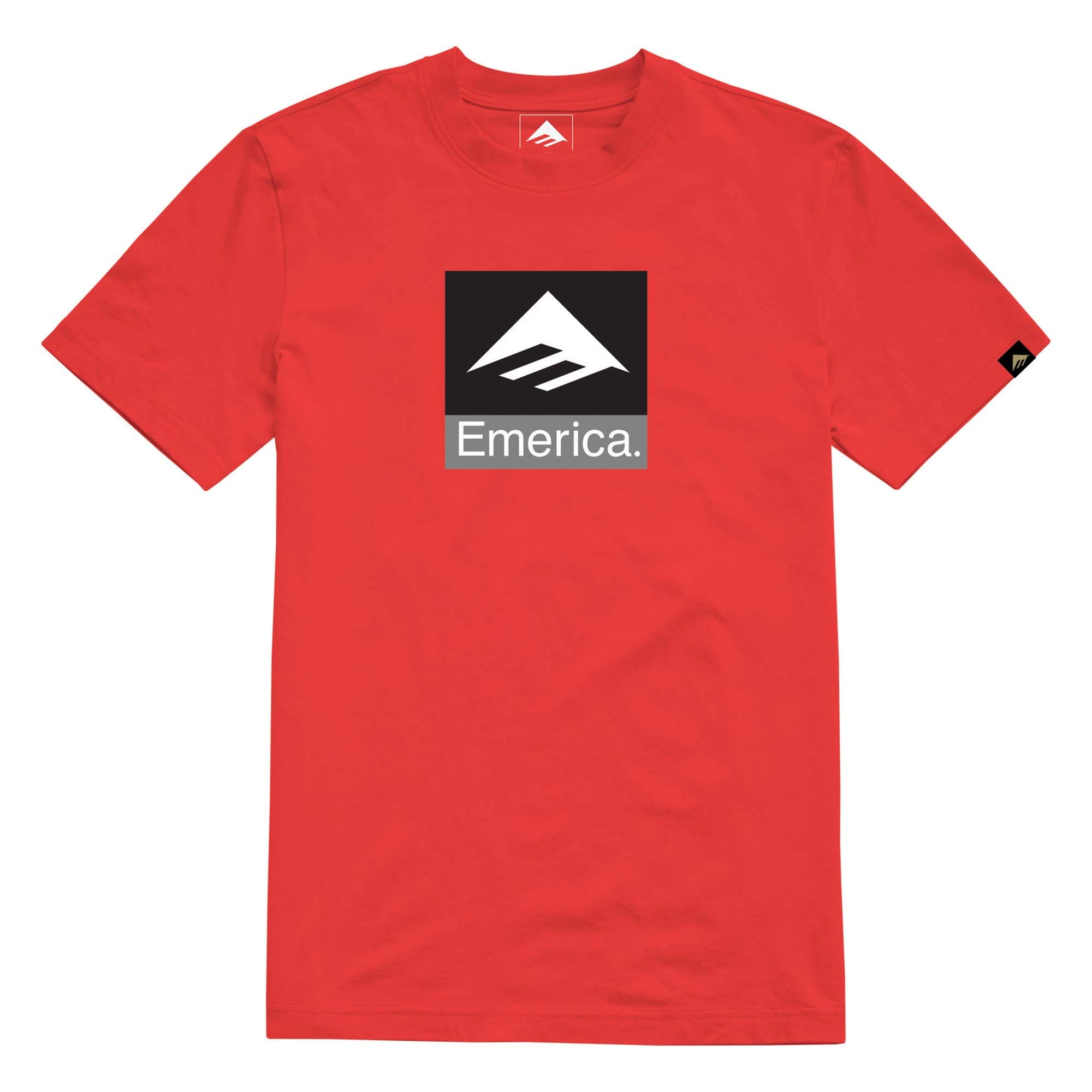 EMERICA Youth T-Shirt KIDS PURE (CLASSIC) COMBO red