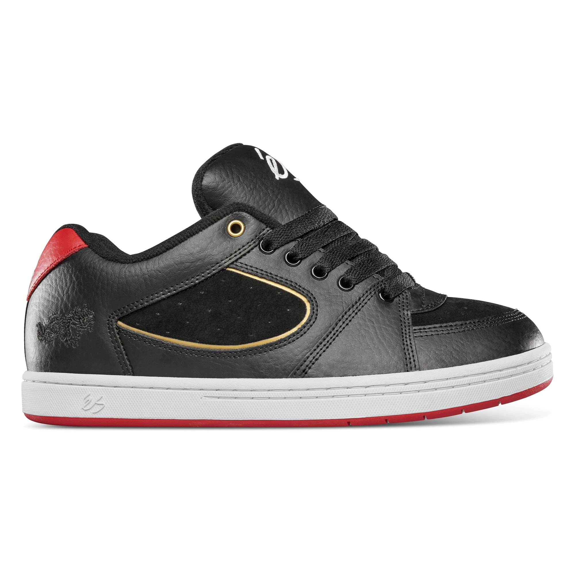 eS SKB Shoe ACCEL OG bla/gol/whi black/gold/white