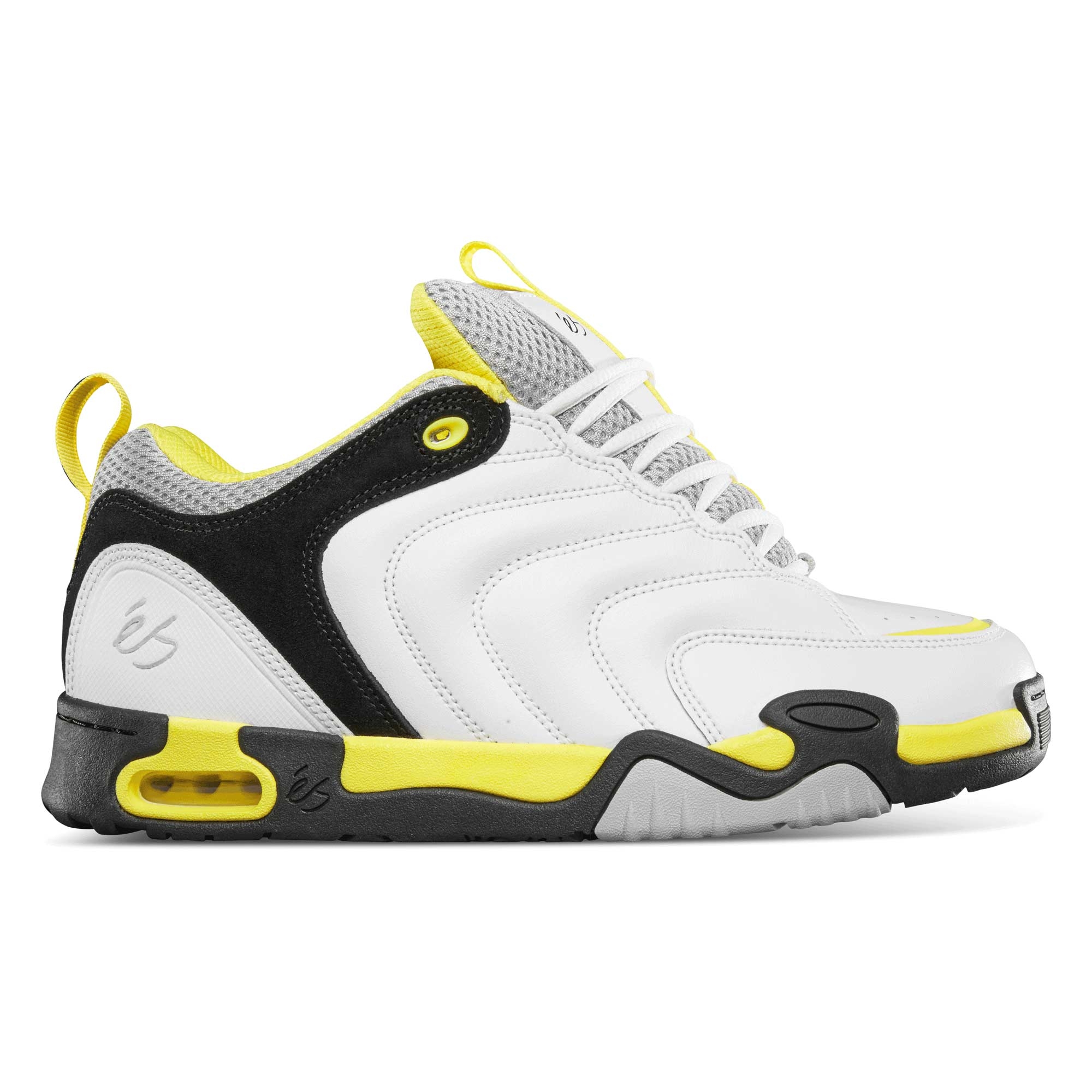 eS SKB Shoe TRIBO X VIREO X CHOMP ON KICKS whi/bla/yel white/black/yellow