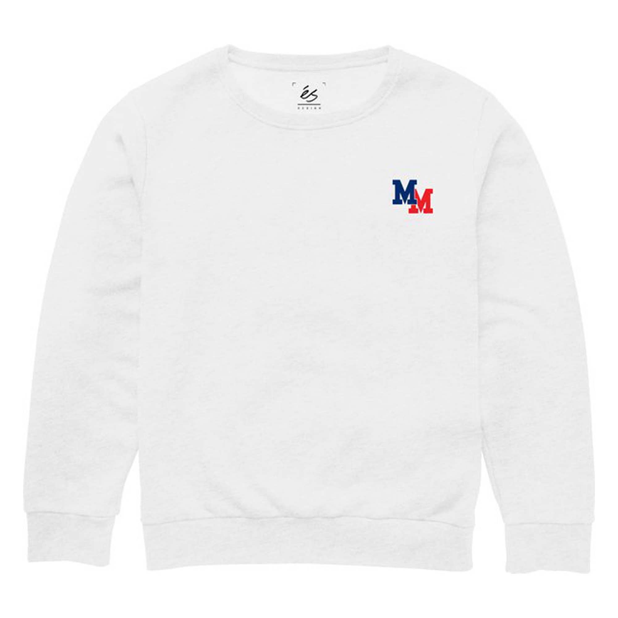 eS SKB Sweat MUCKMOUTH CREW white