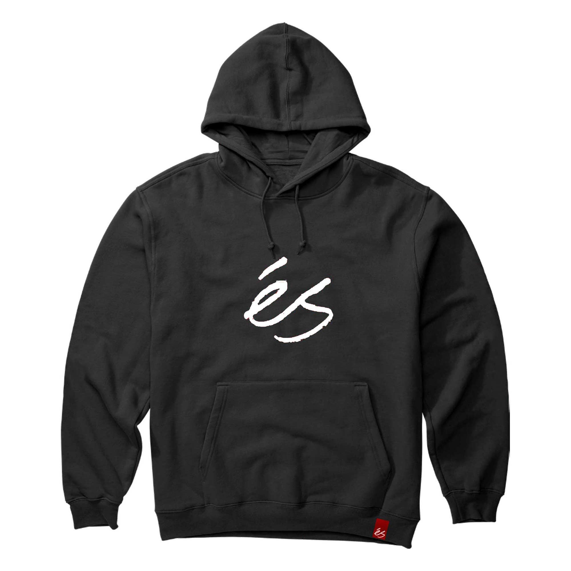 eS SKB Sweat SCRIPT 2 HOODIE black/white