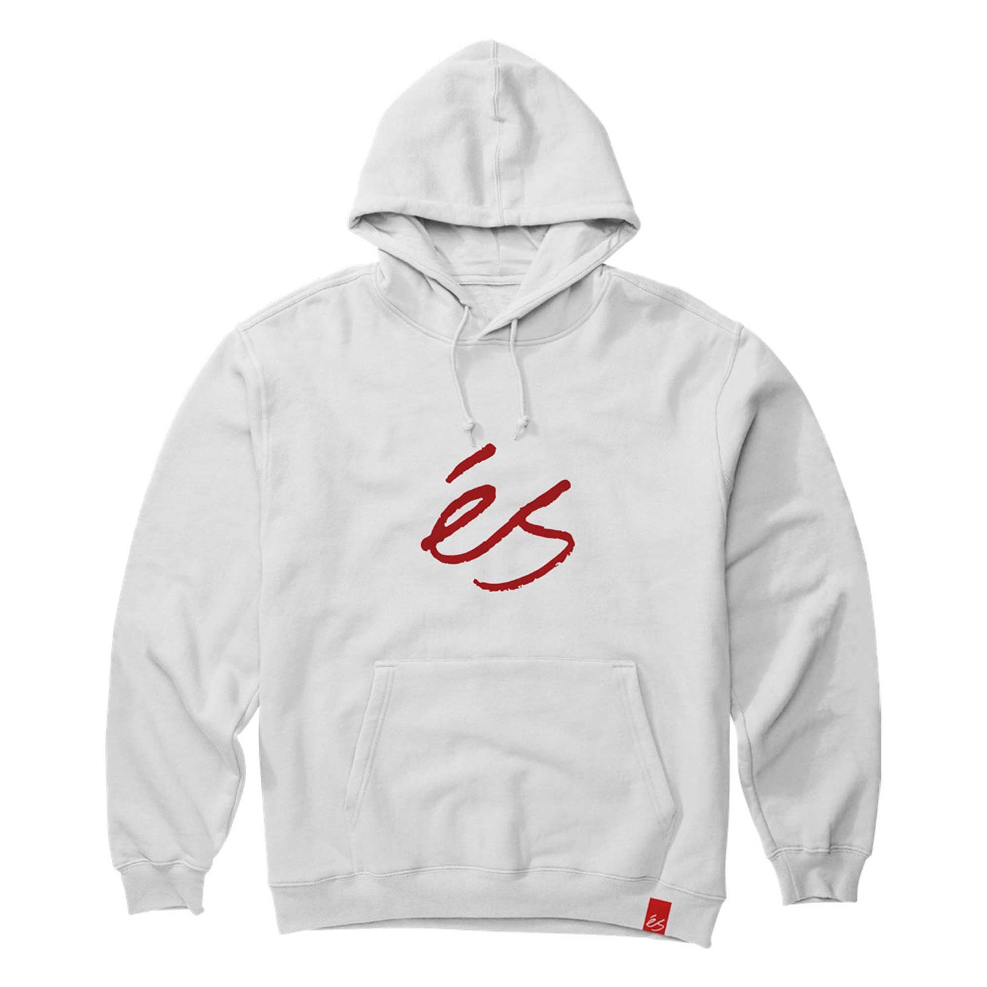 eS SKB Sweat SCRIPT 2 HOODIE white