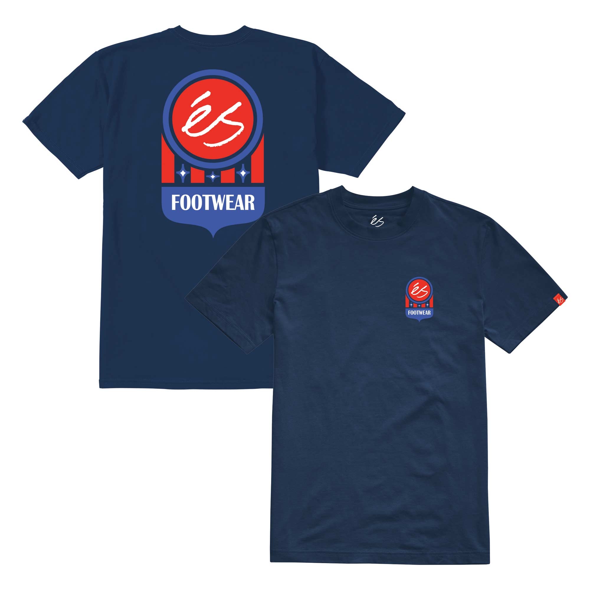 eS SKB T-Shirt COURT LOGO navy