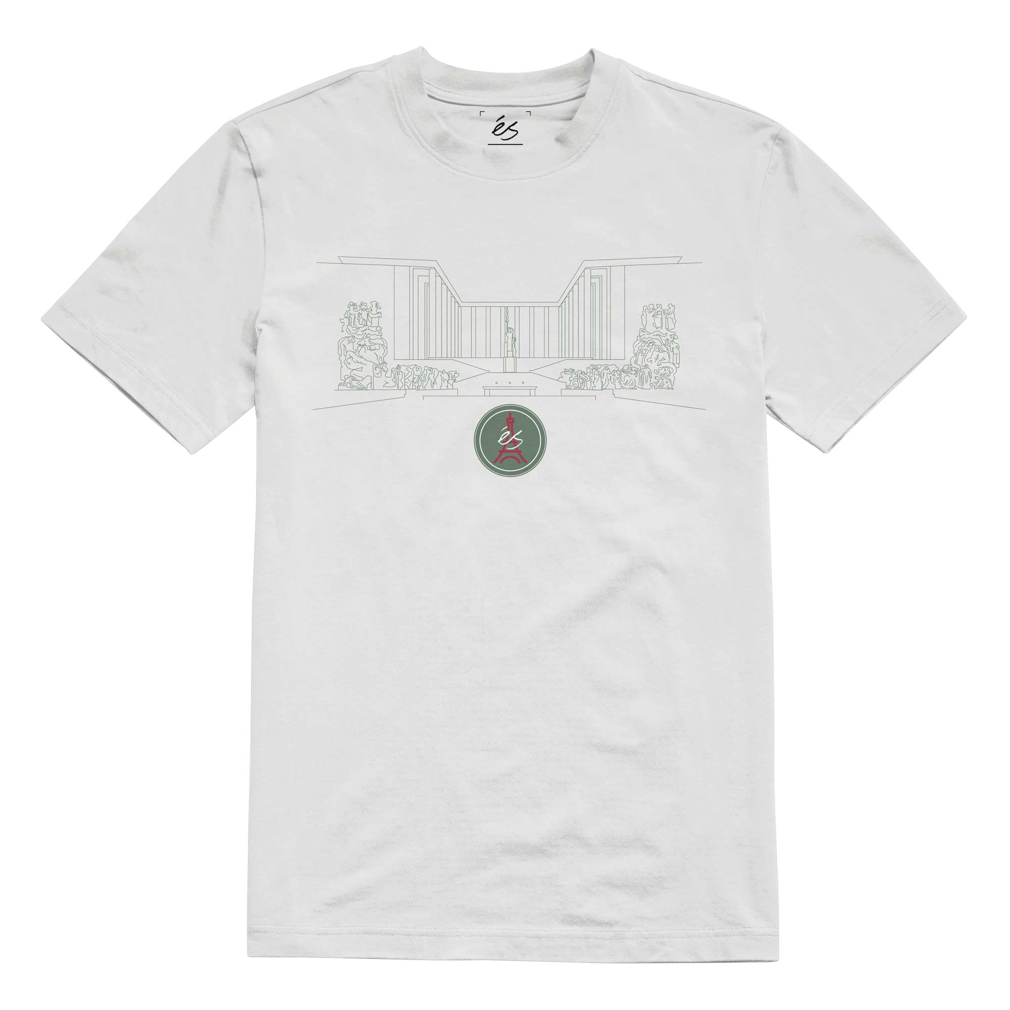 eS SKB T-Shirt LE DOME white