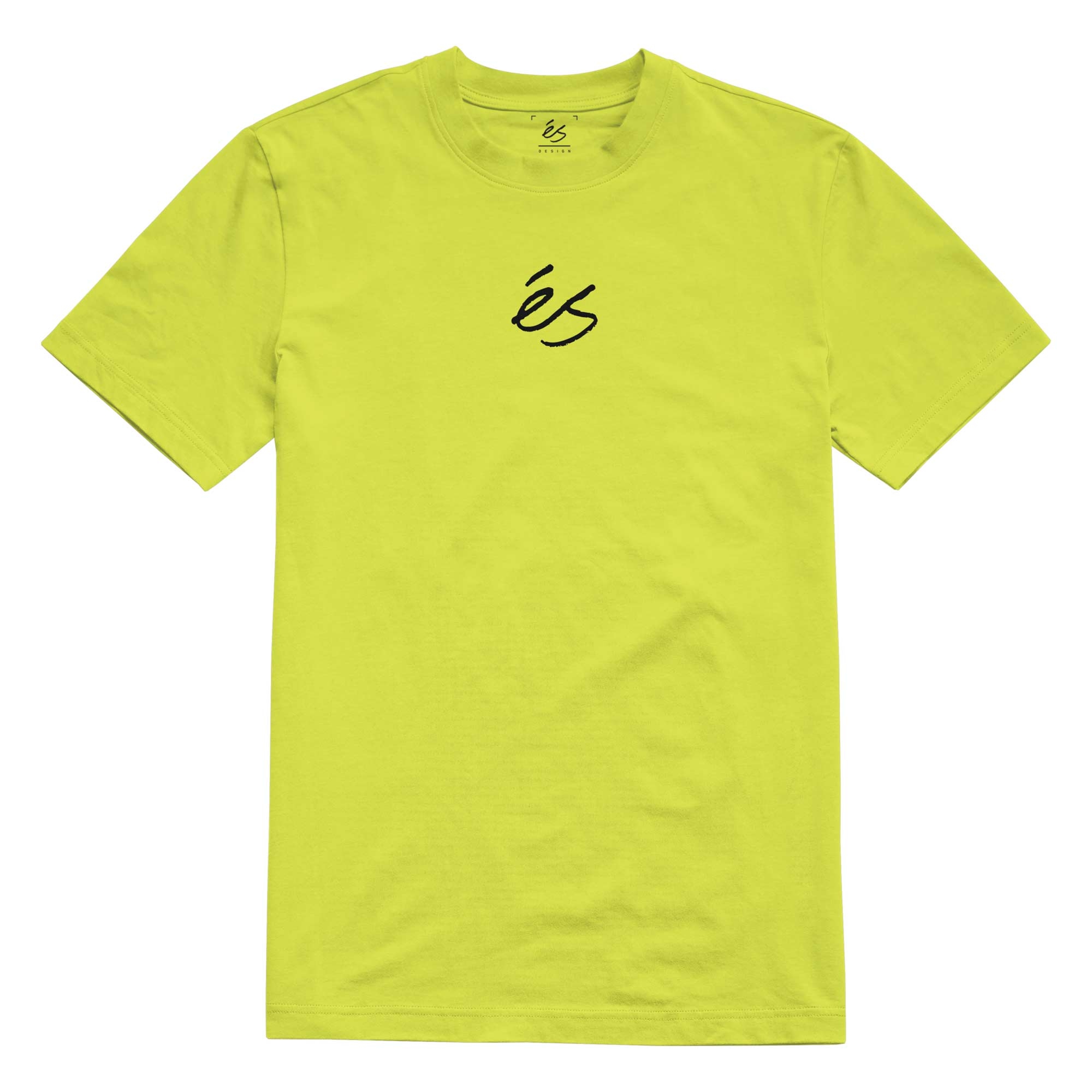 eS SKB T-Shirt MINI SCRIPT lime