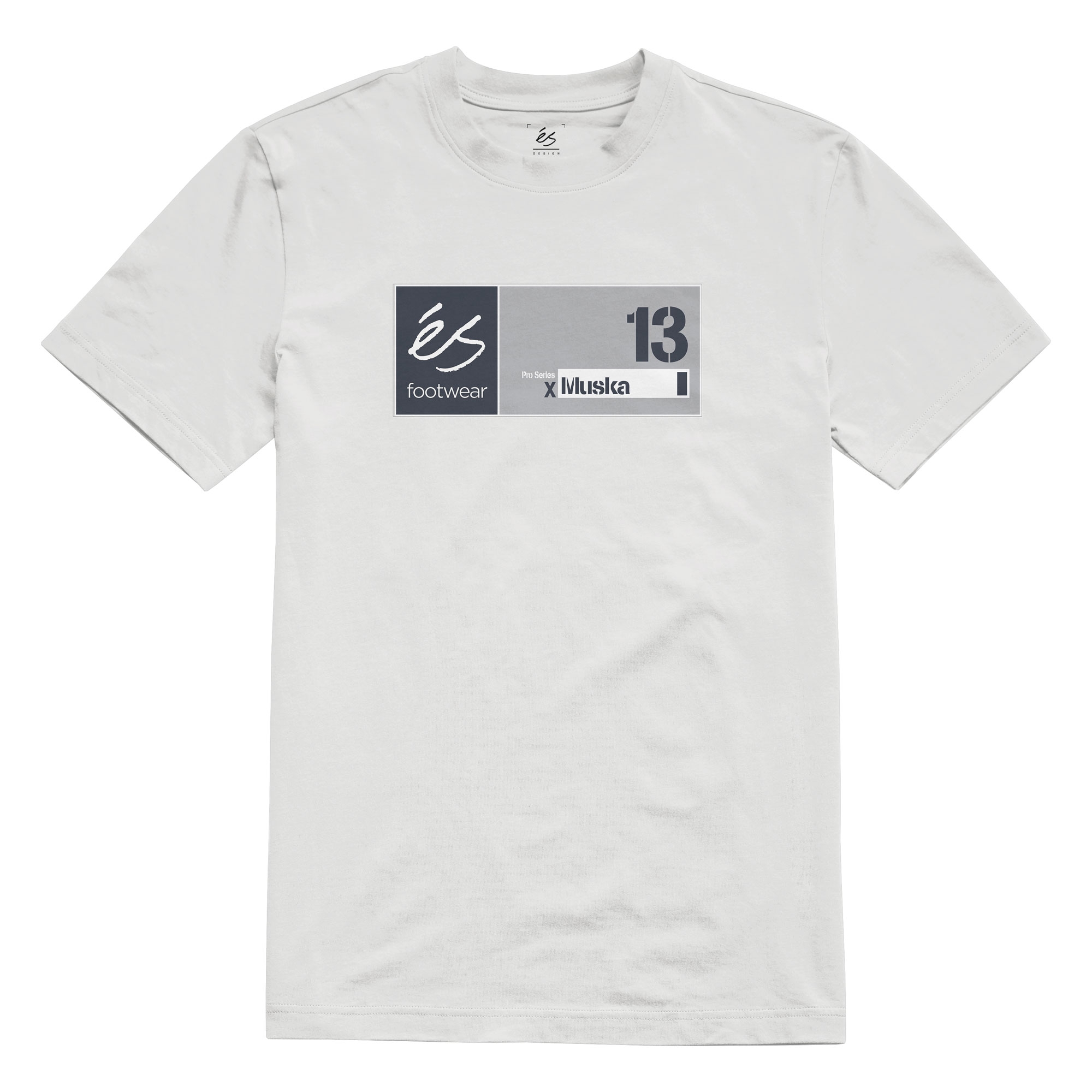 eS SKB T-Shirt MUSKA 13 white