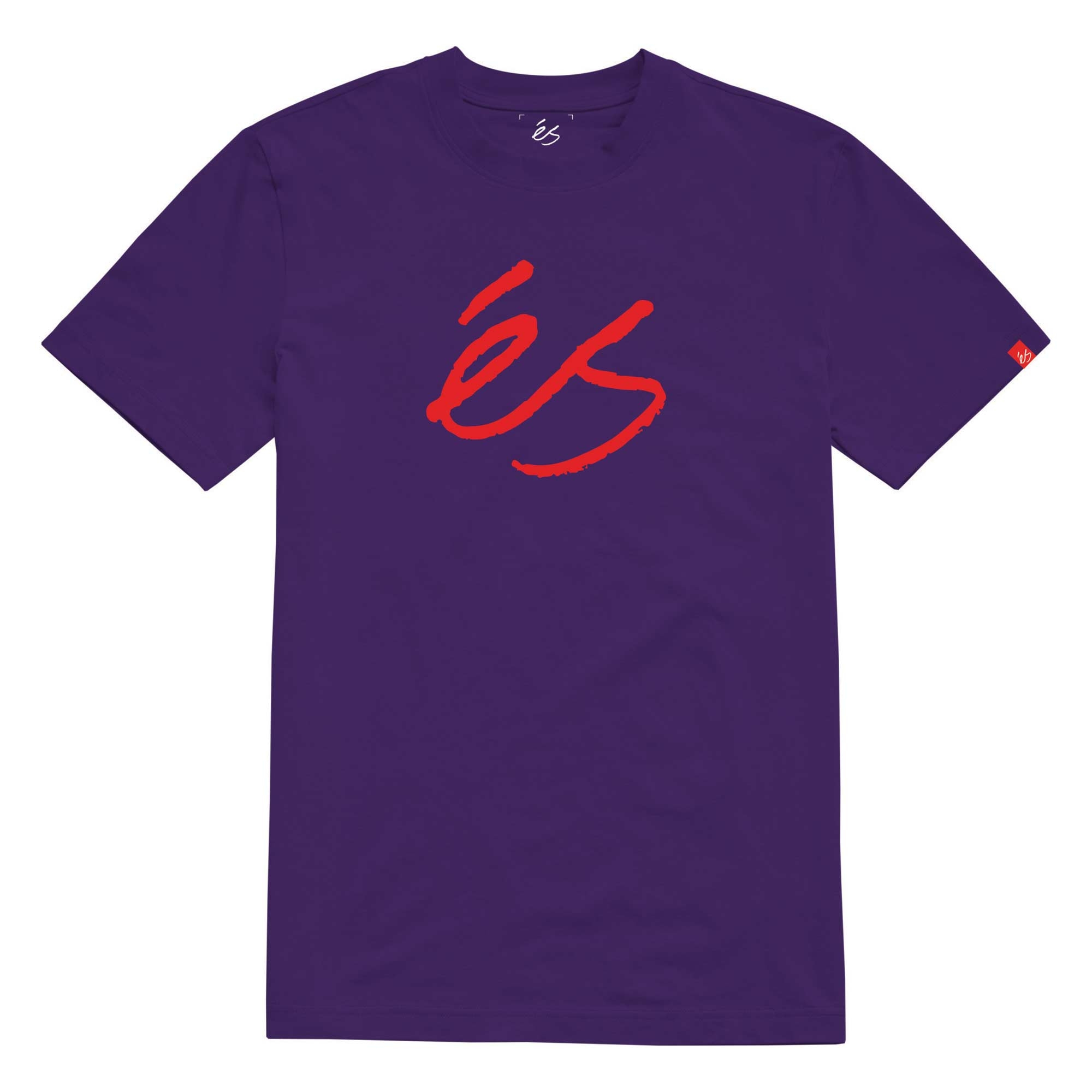 eS SKB T-Shirt SCRIPT MID purple