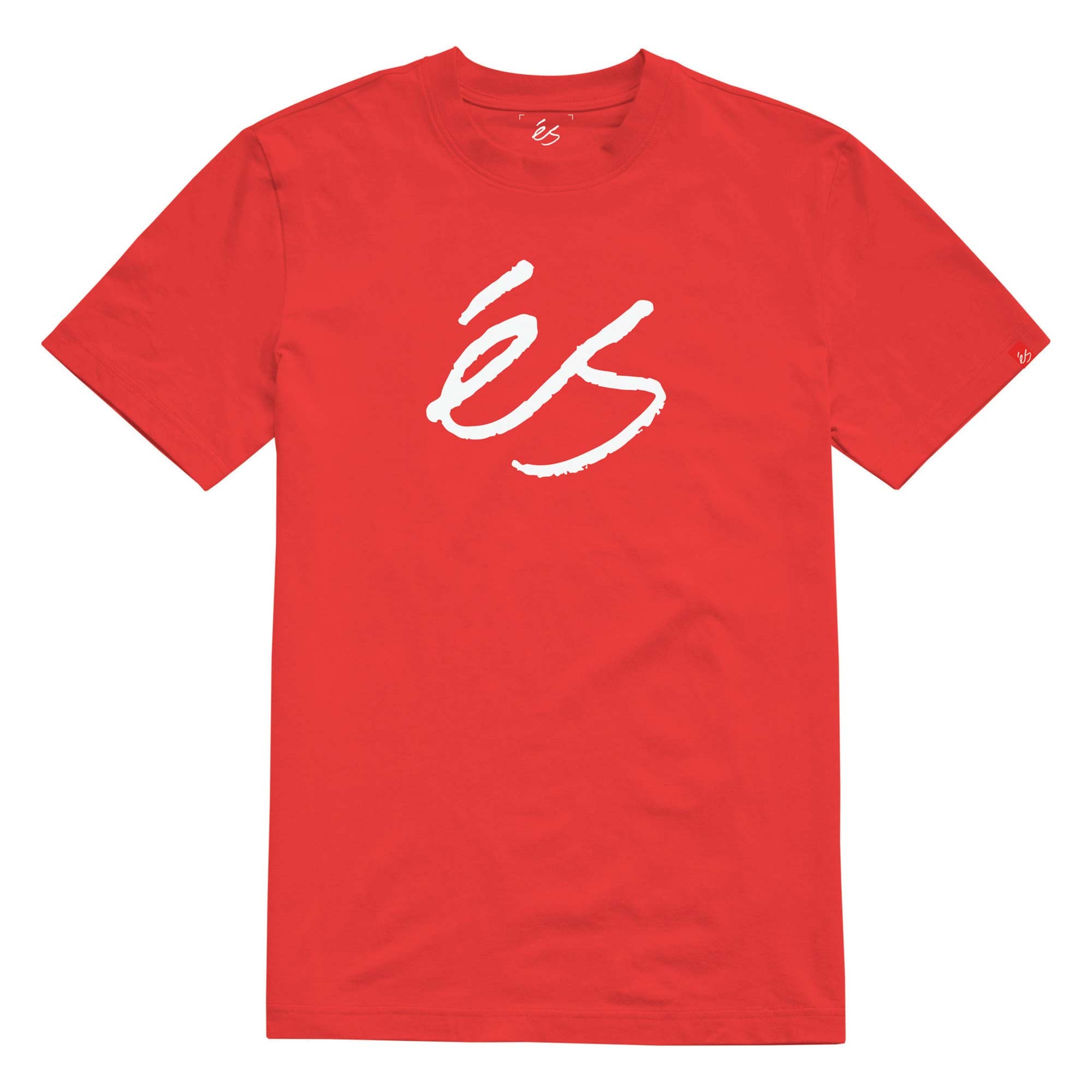 eS SKB T-Shirt SCRIPT MID red