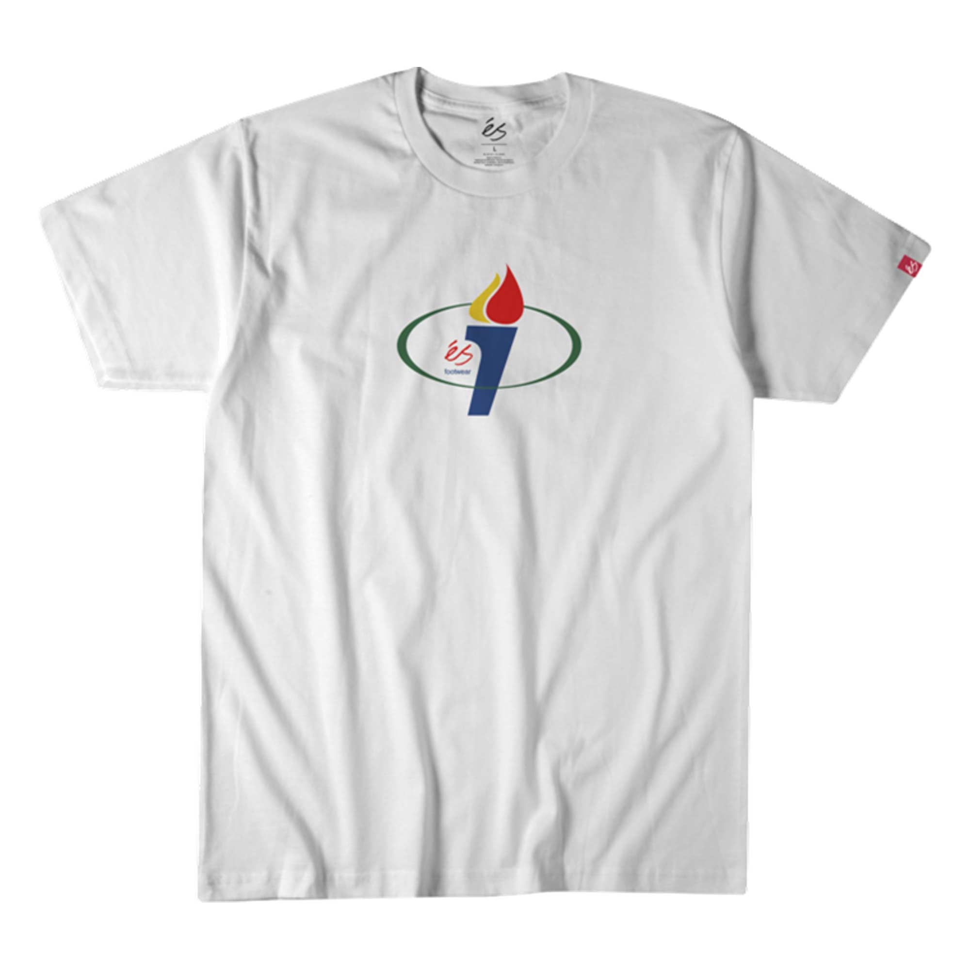 eS SKB T-Shirt TORCH SS white