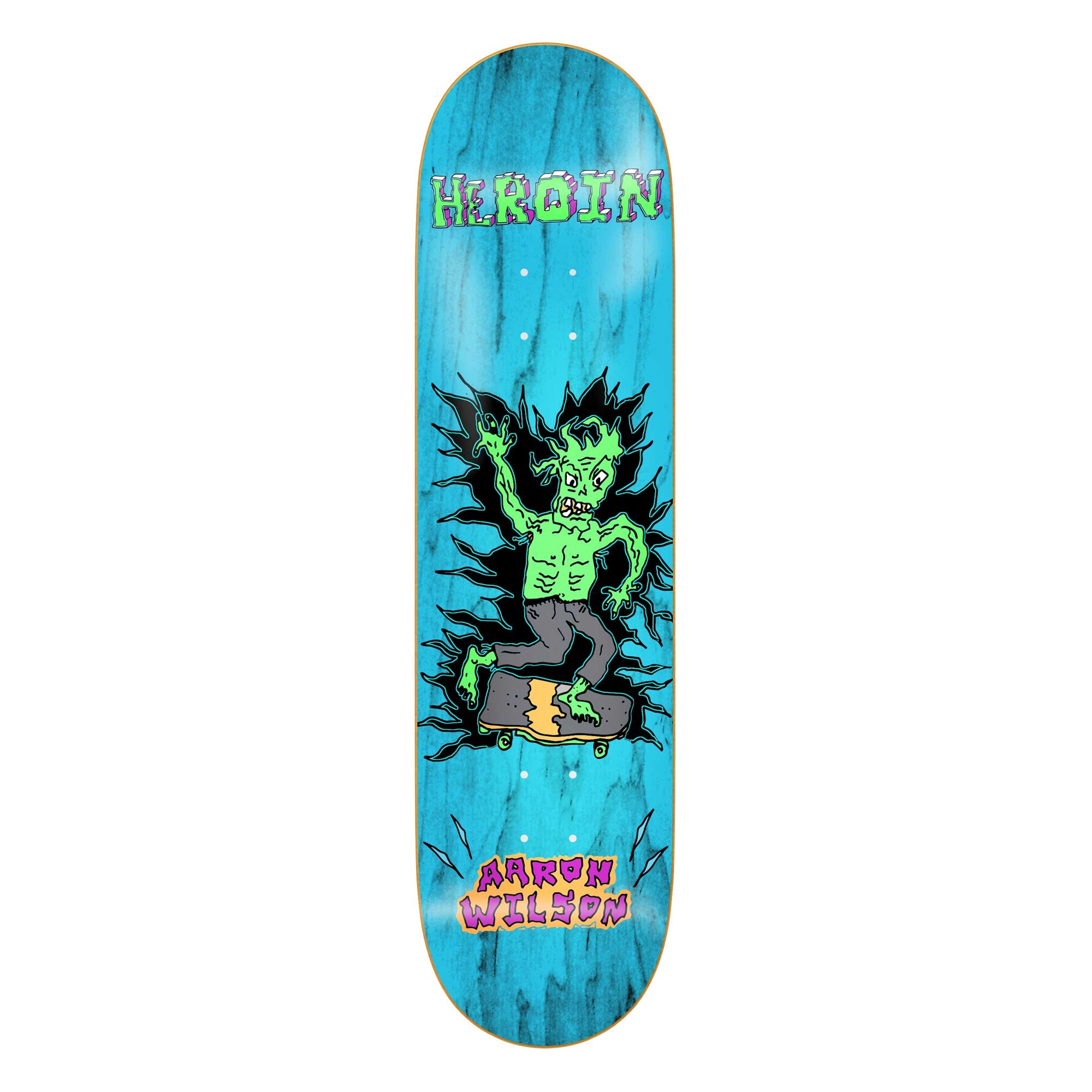 HEROIN Deck DEAD TOON AW 8.5, bunt 8.5''