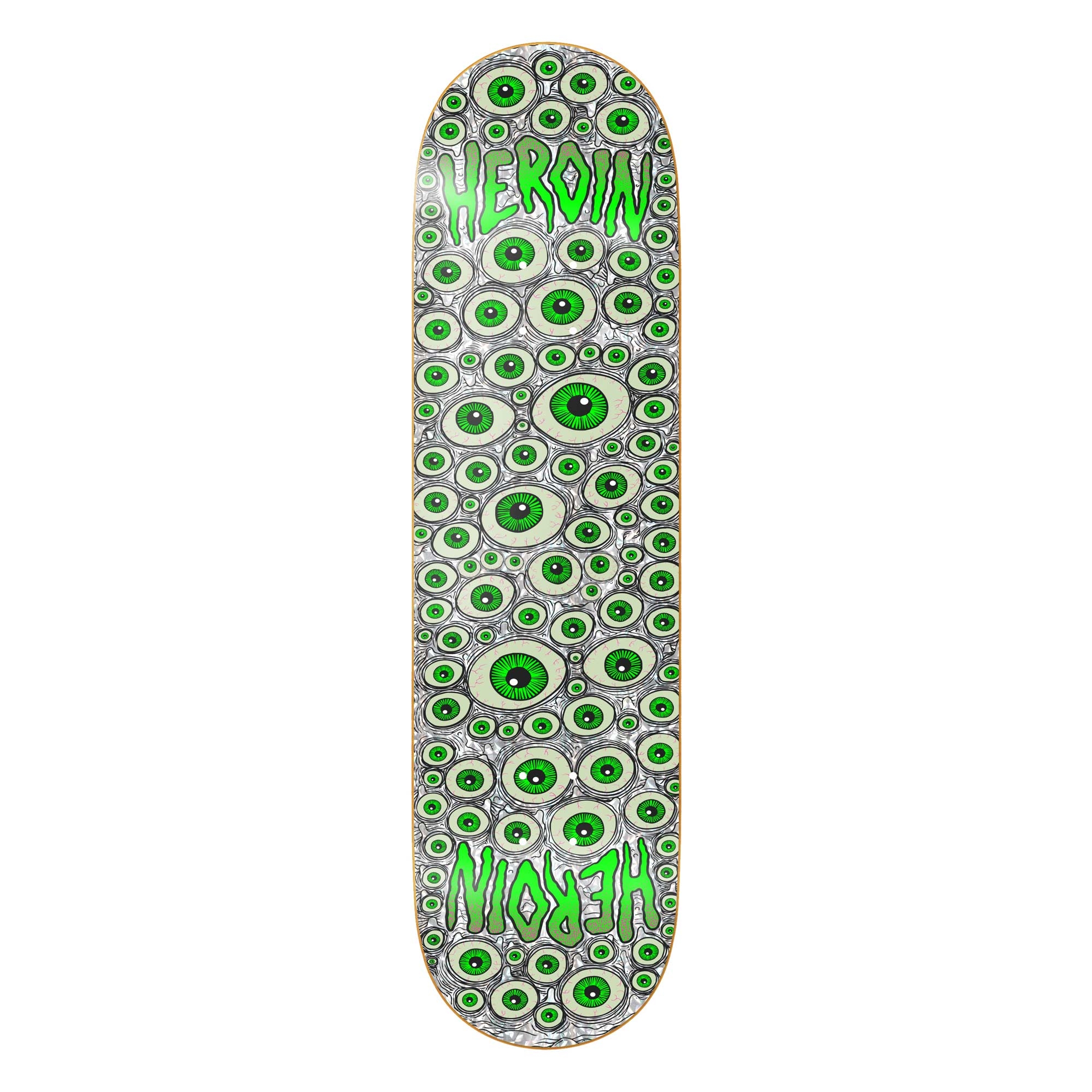 HEROIN Deck EyES HOLOGRAPHIC SYM 8.25, assorted 8.2''