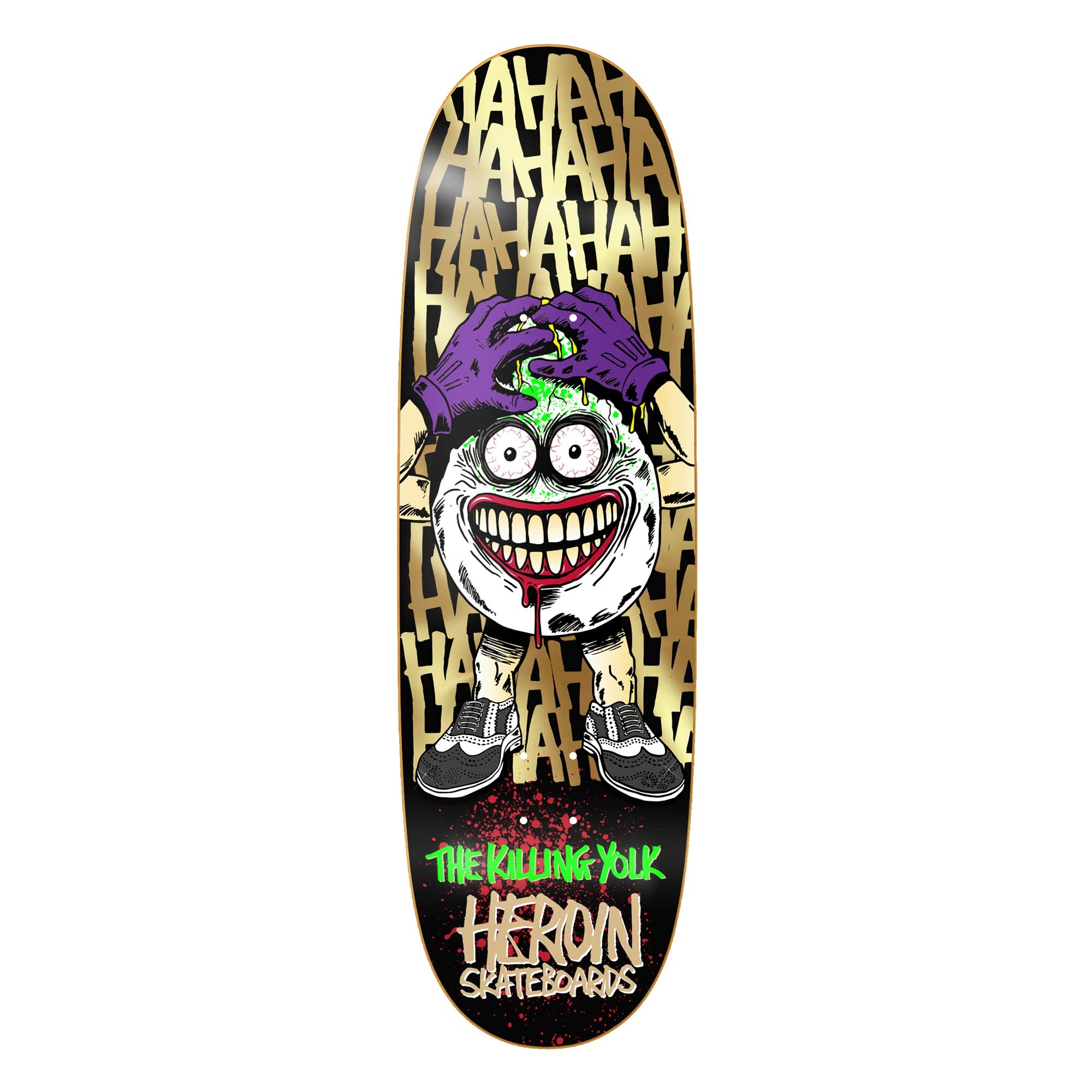 HEROIN Deck KILLING YOLK SYM 9.25, assorted 9.2''