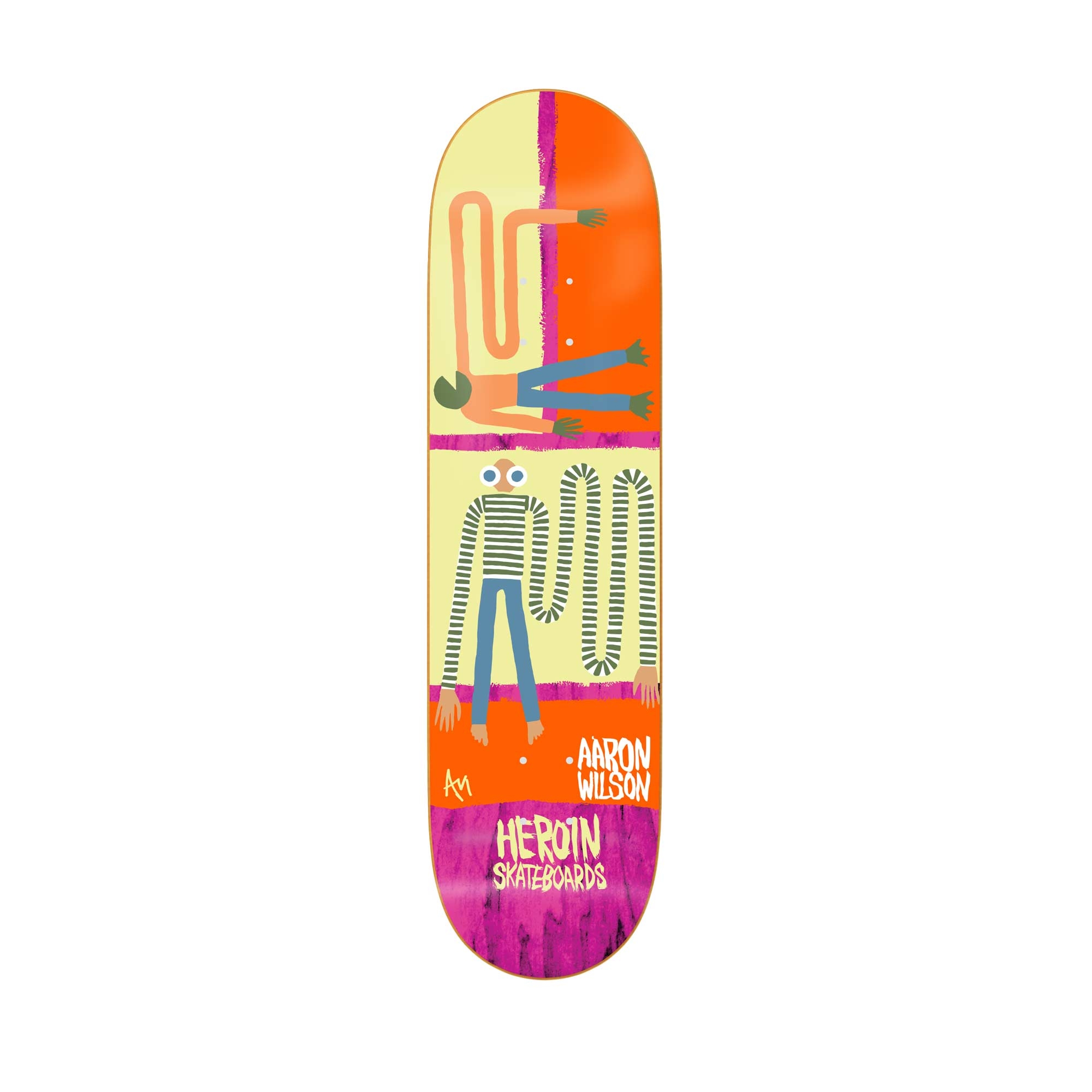 HEROIN Deck PAPILLON AW 8.25, bunt 8.2''