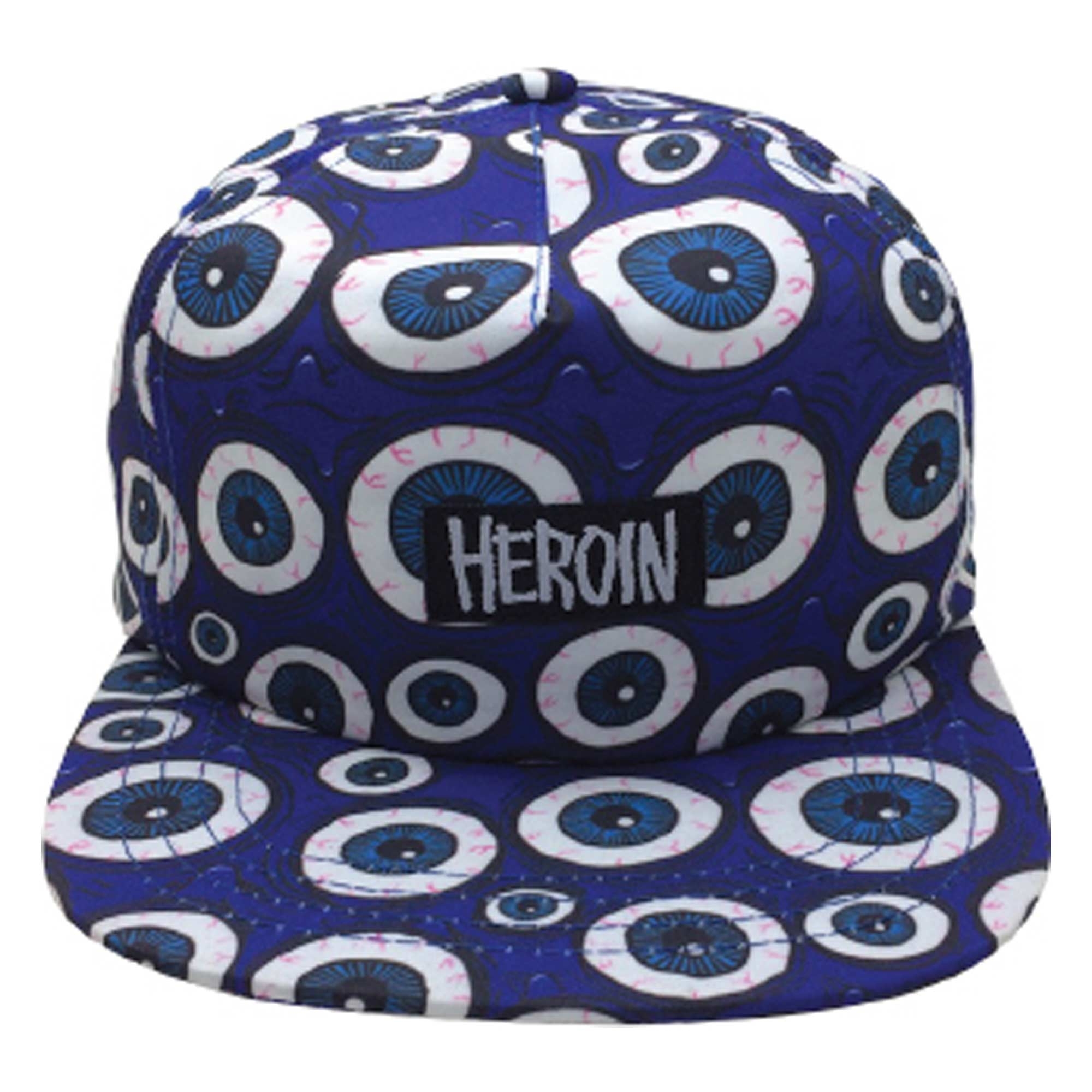 HEROIN Cap EYES snapback, blue