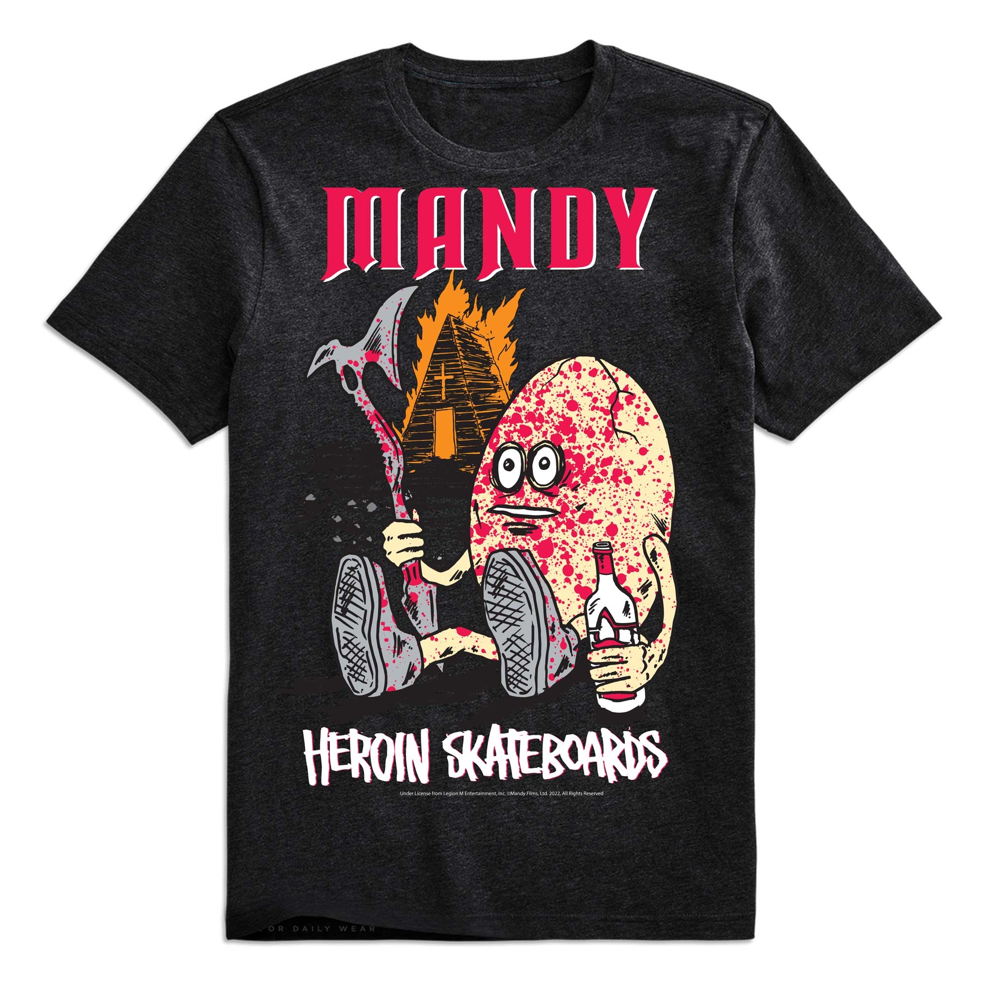 HEROIN T-Shirt MANDY black