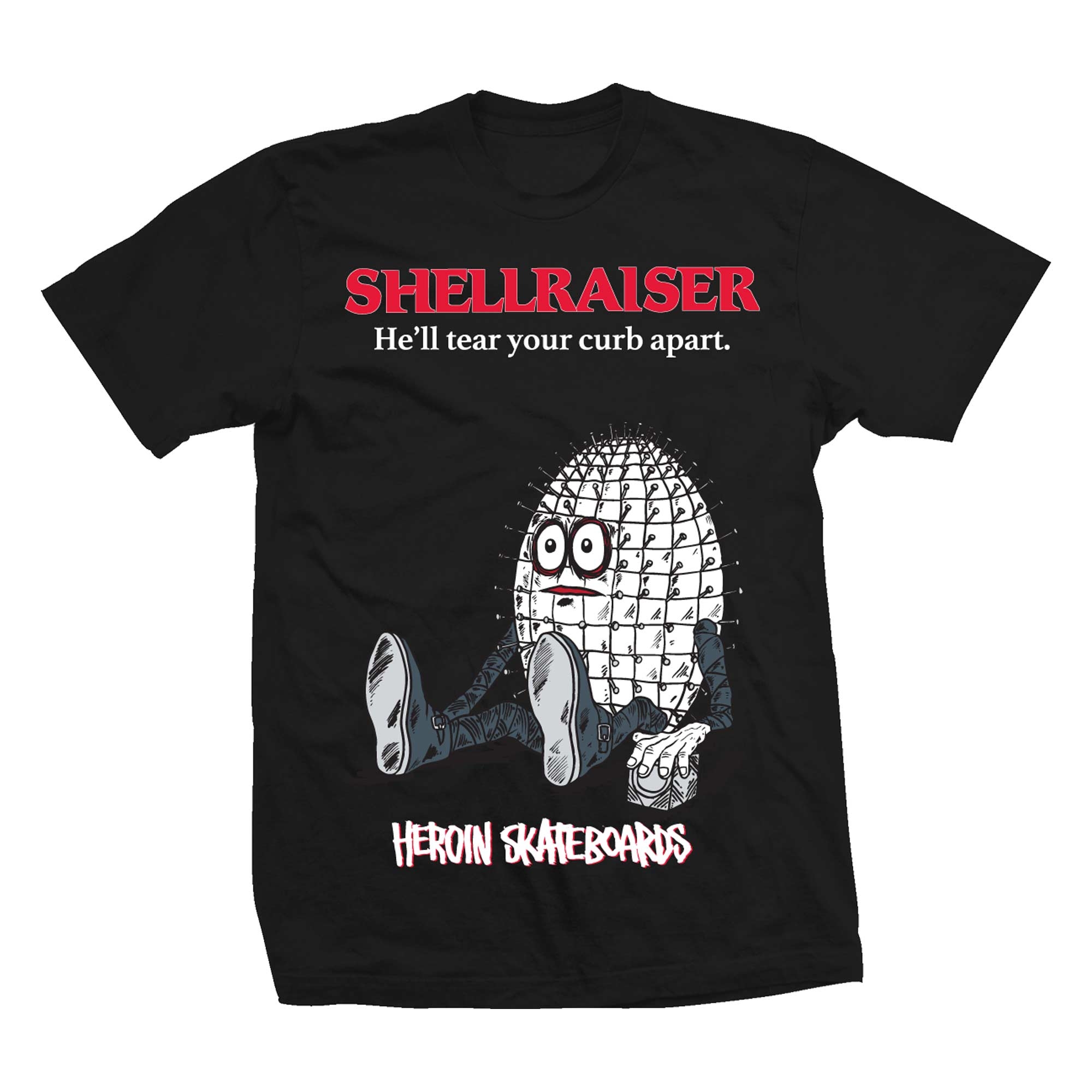 HEROIN T-Shirt SHELLRAISER black