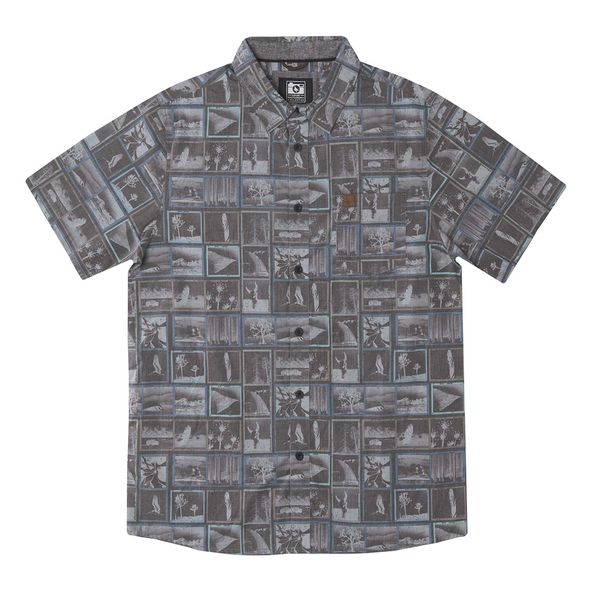 HIPPYTREE Shirt CONTACT Woven asphalt