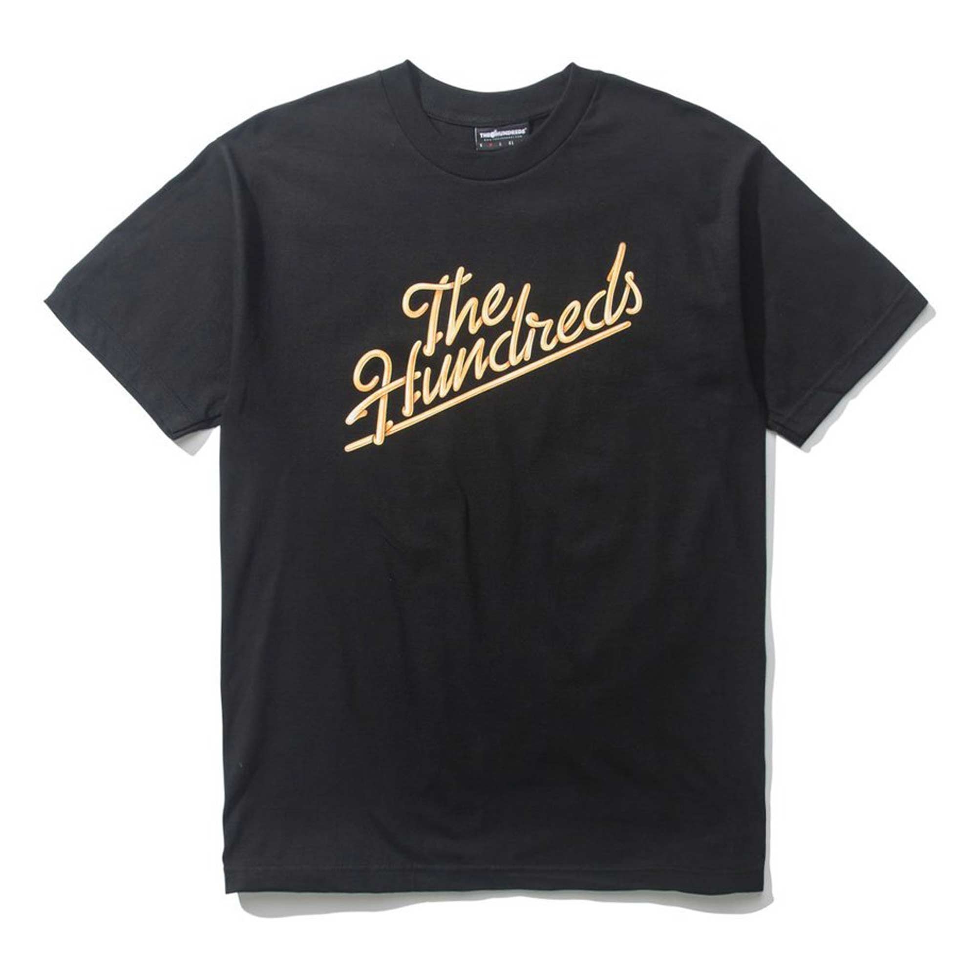 THE HUNDREDS T-Shirt MODESTO SLANT black