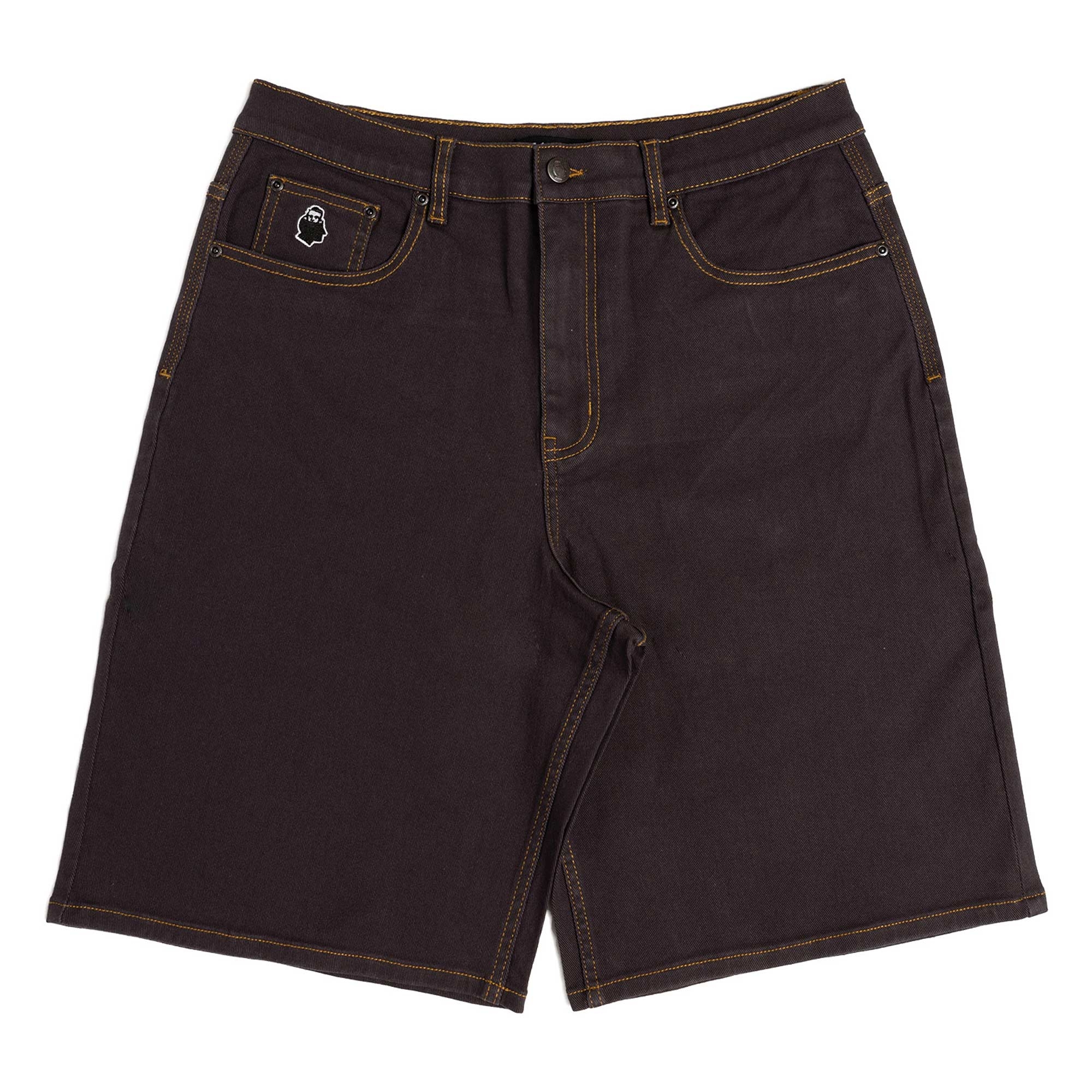 NNSNS Pant Short BIGGERFOOT SUPERSTRETCH CANVAS charcoal