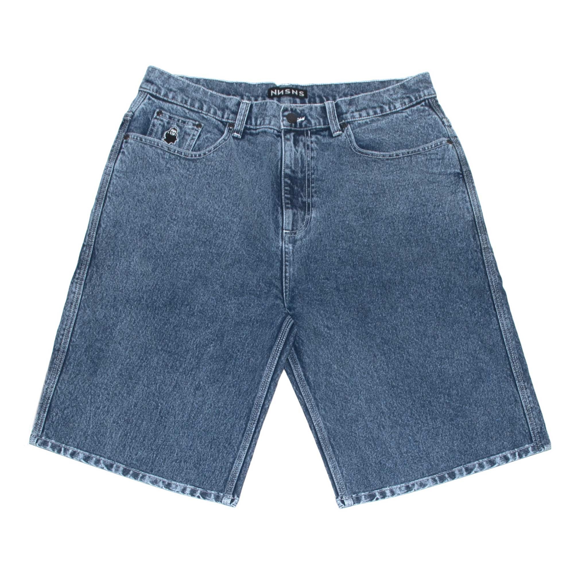 NNSNS Pant Short BIGFOOT STRETCH JORT stone blue stretch